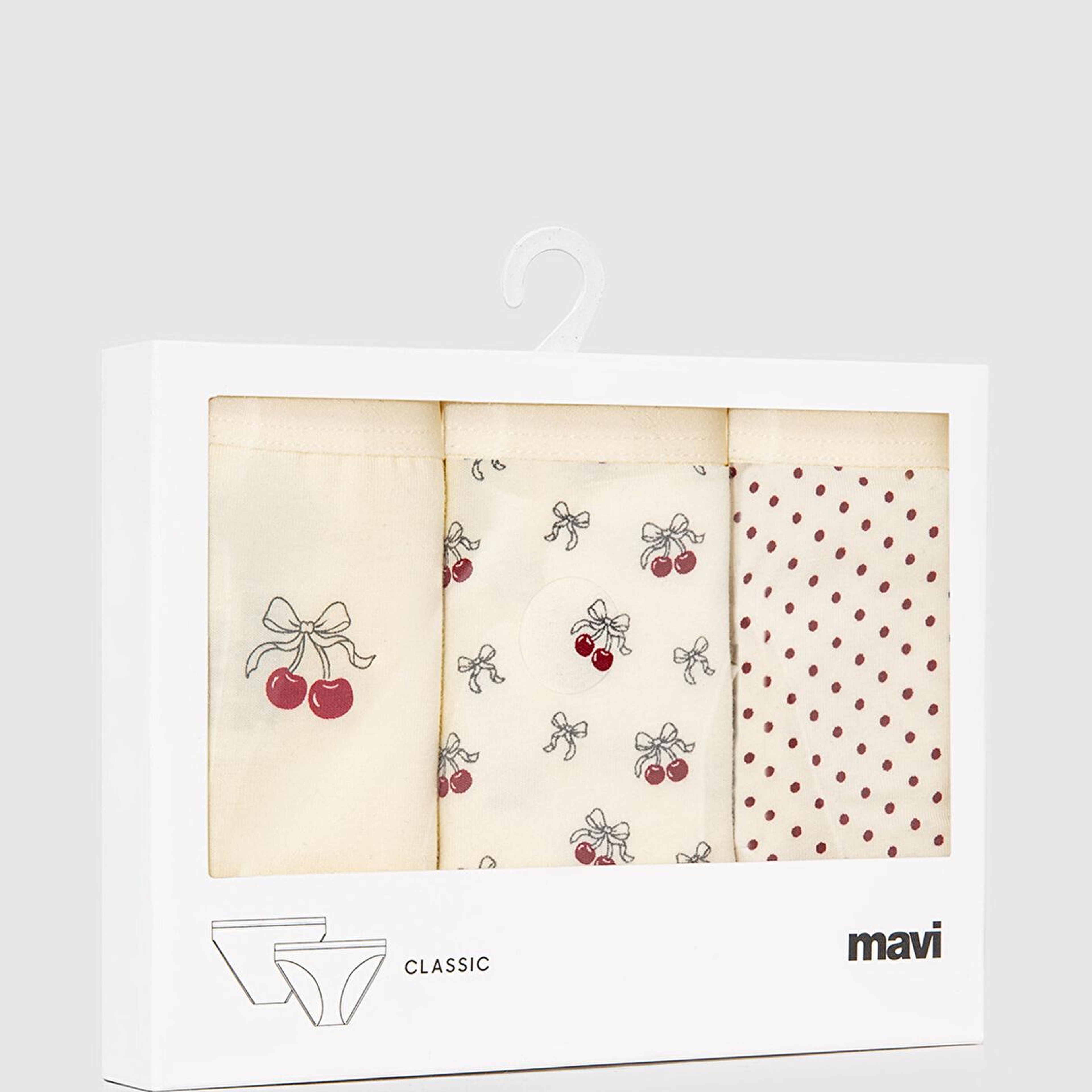 Mavi 3lü Klasik Külot 1913820-70007