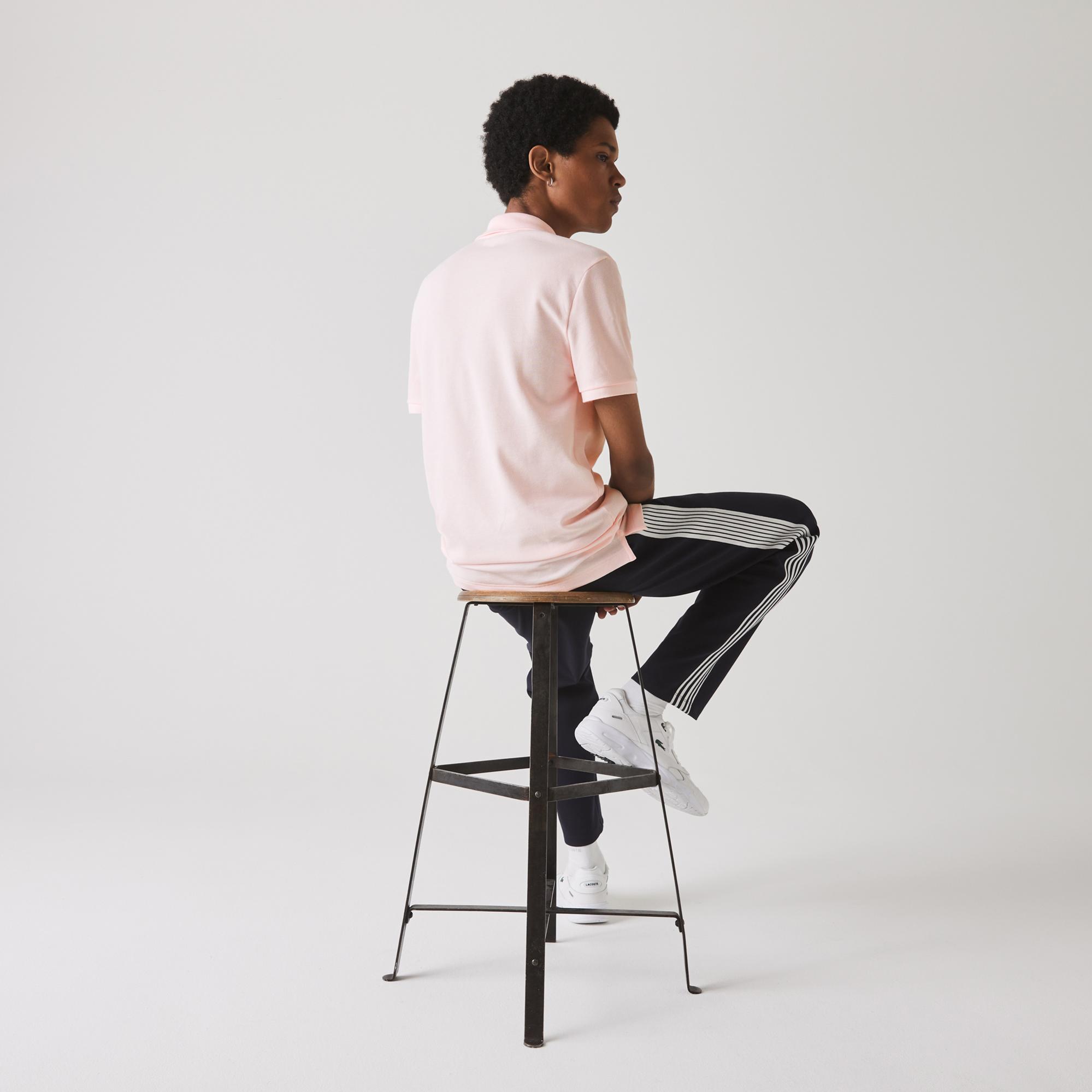 Lacoste L.12.12 Erkek Slim Fit Açık Pembe Polo