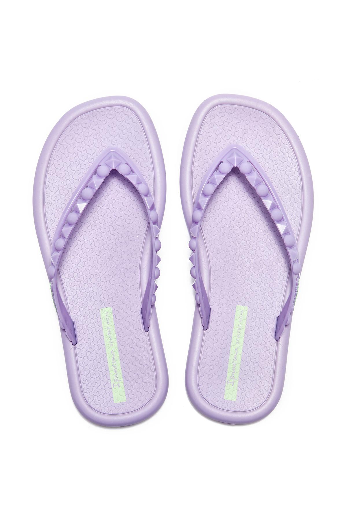 Meu Sol Ad Kadın Parmak Arası Terlik Lila 35/42