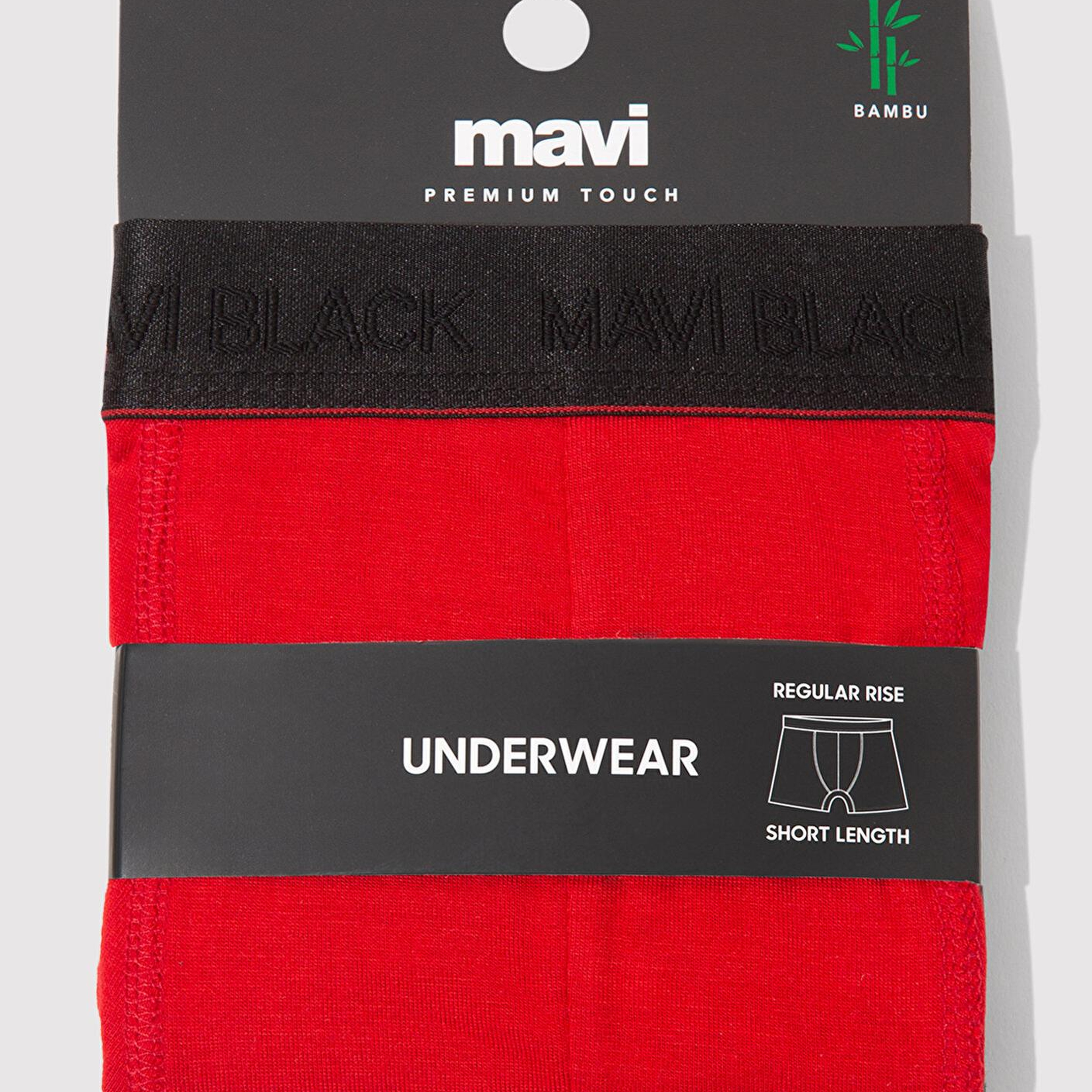 Mavi Kırmızı Basic Boxer 0912178-70464