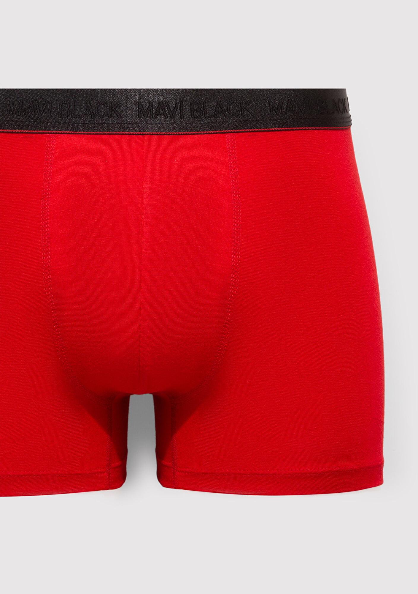 Mavi Kırmızı Basic Boxer 0912178-70464