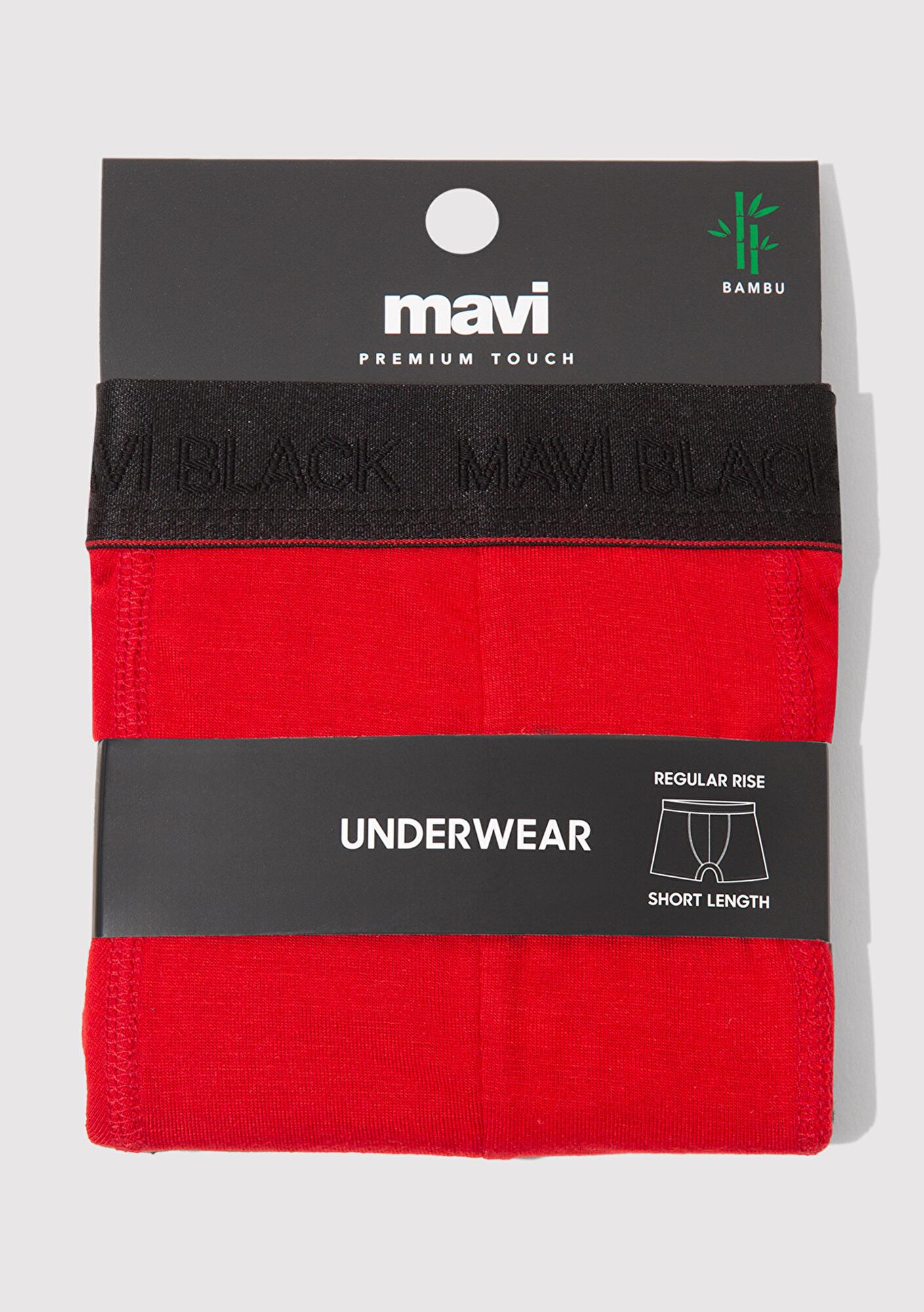 Mavi Kırmızı Basic Boxer 0912178-70464