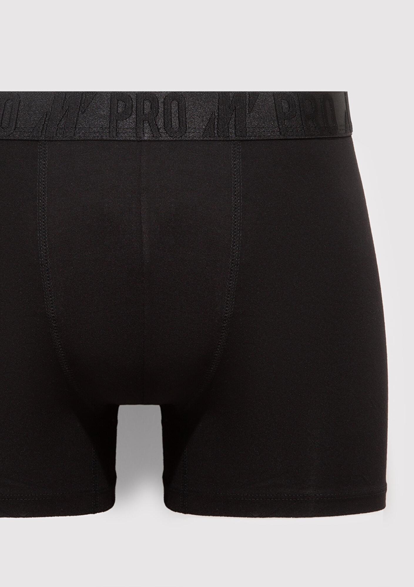 Mavi Siyah Basic Boxer 0912179-900