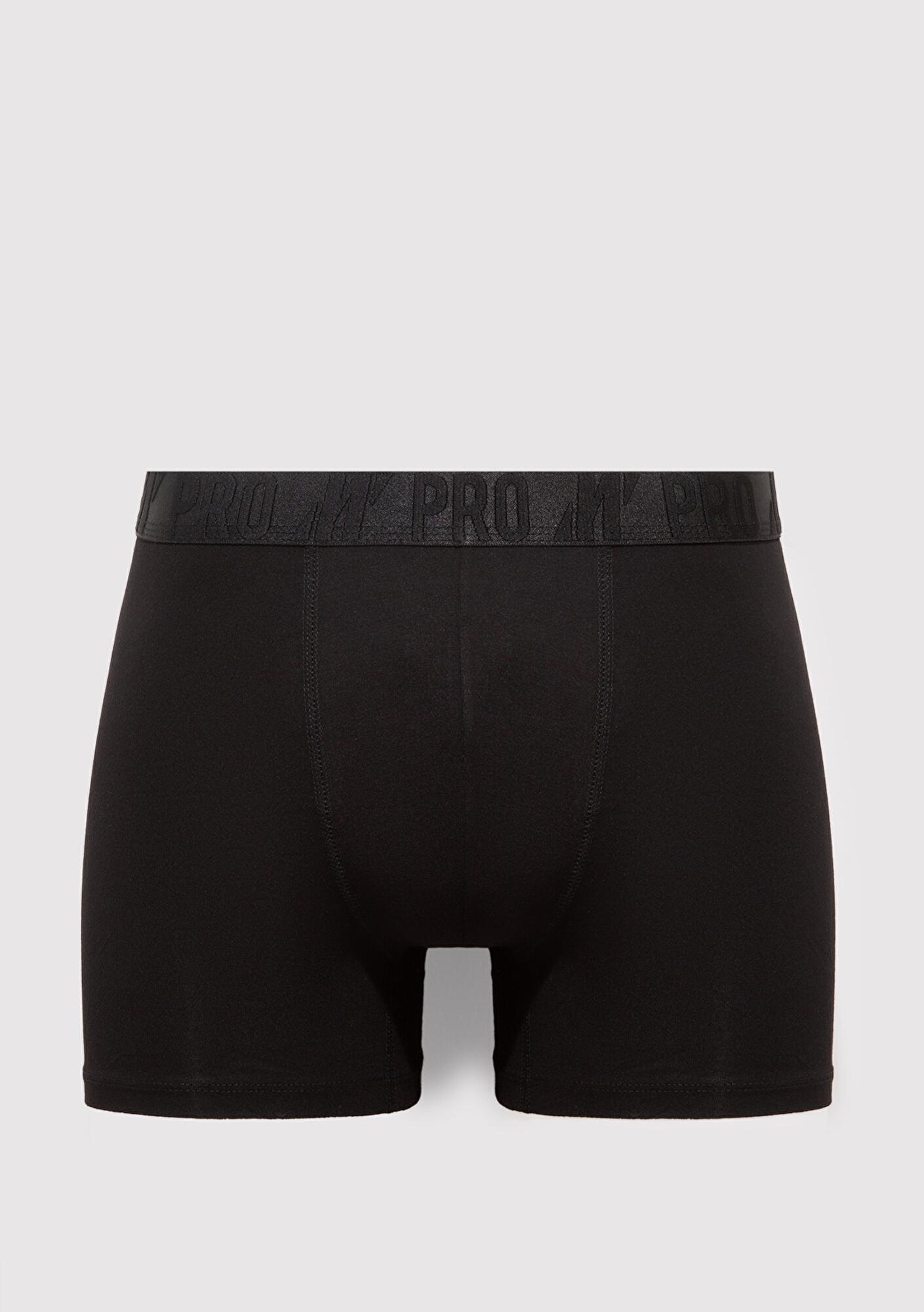 Mavi Siyah Basic Boxer 0912179-900