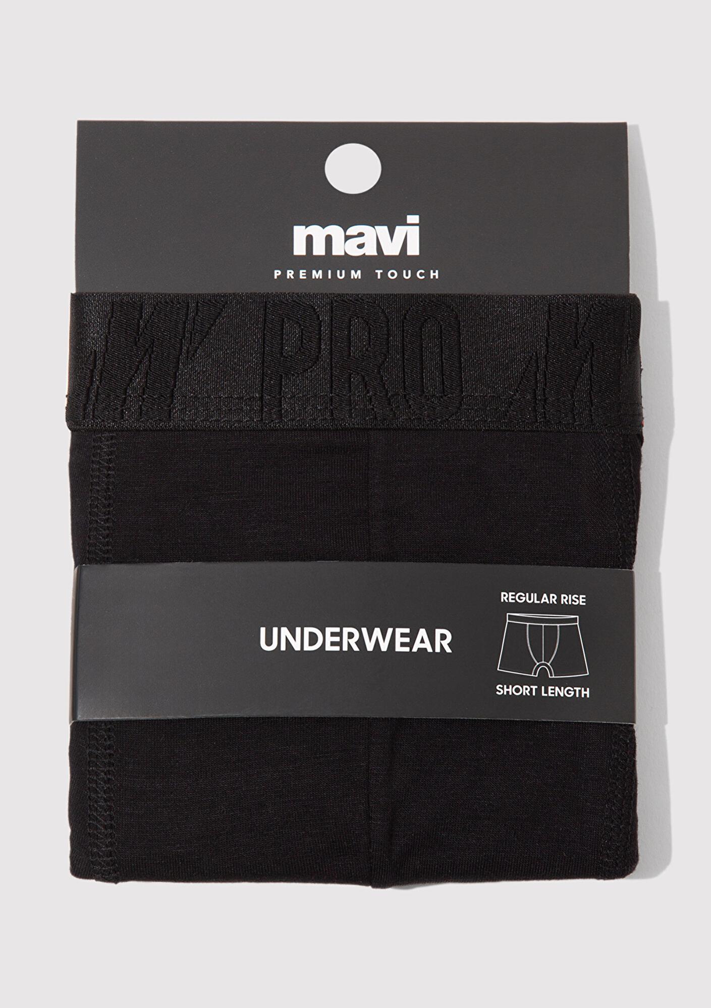 Mavi Siyah Basic Boxer 0912179-900