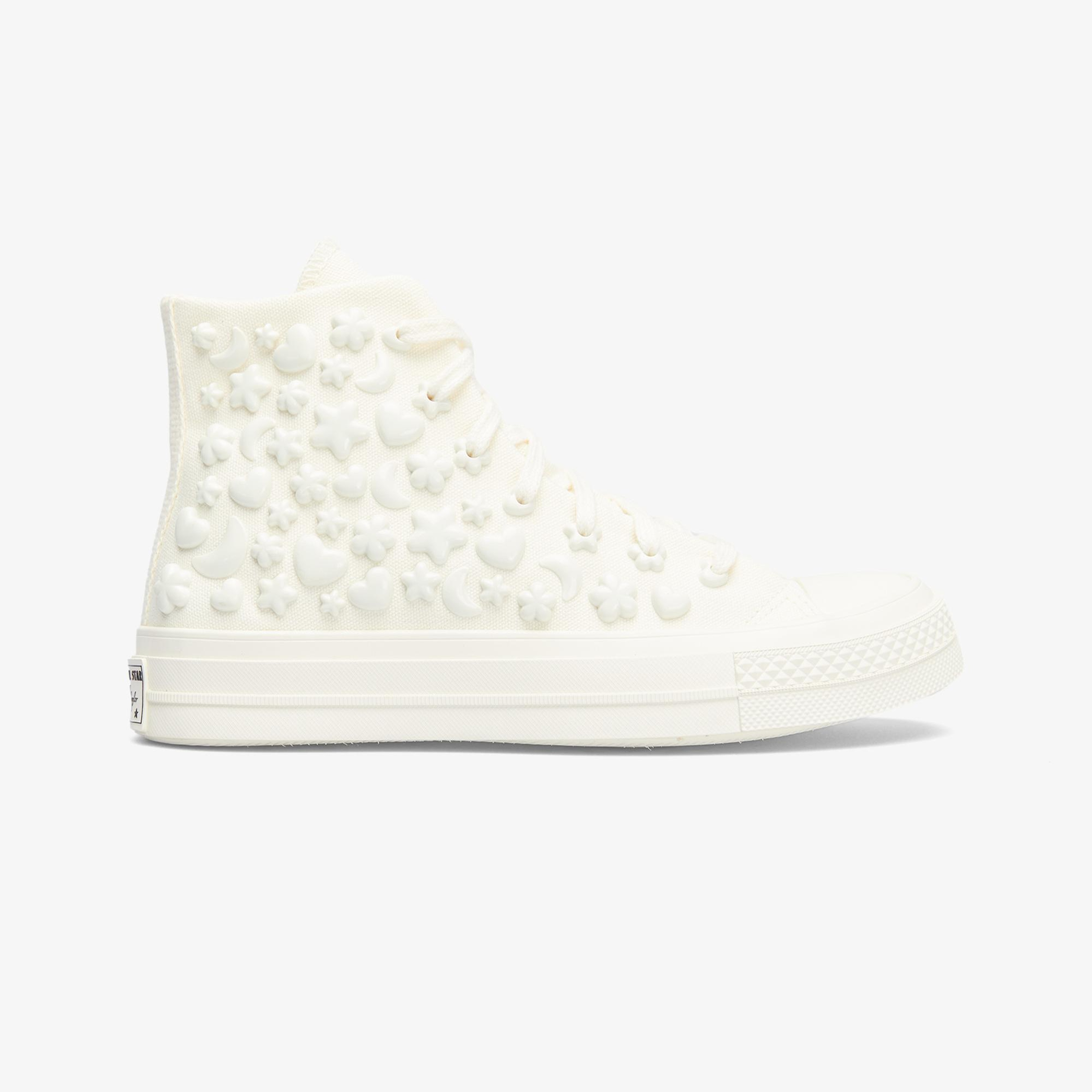 Converse Chuck 70 3D Charms Kadın Beyaz Sneaker