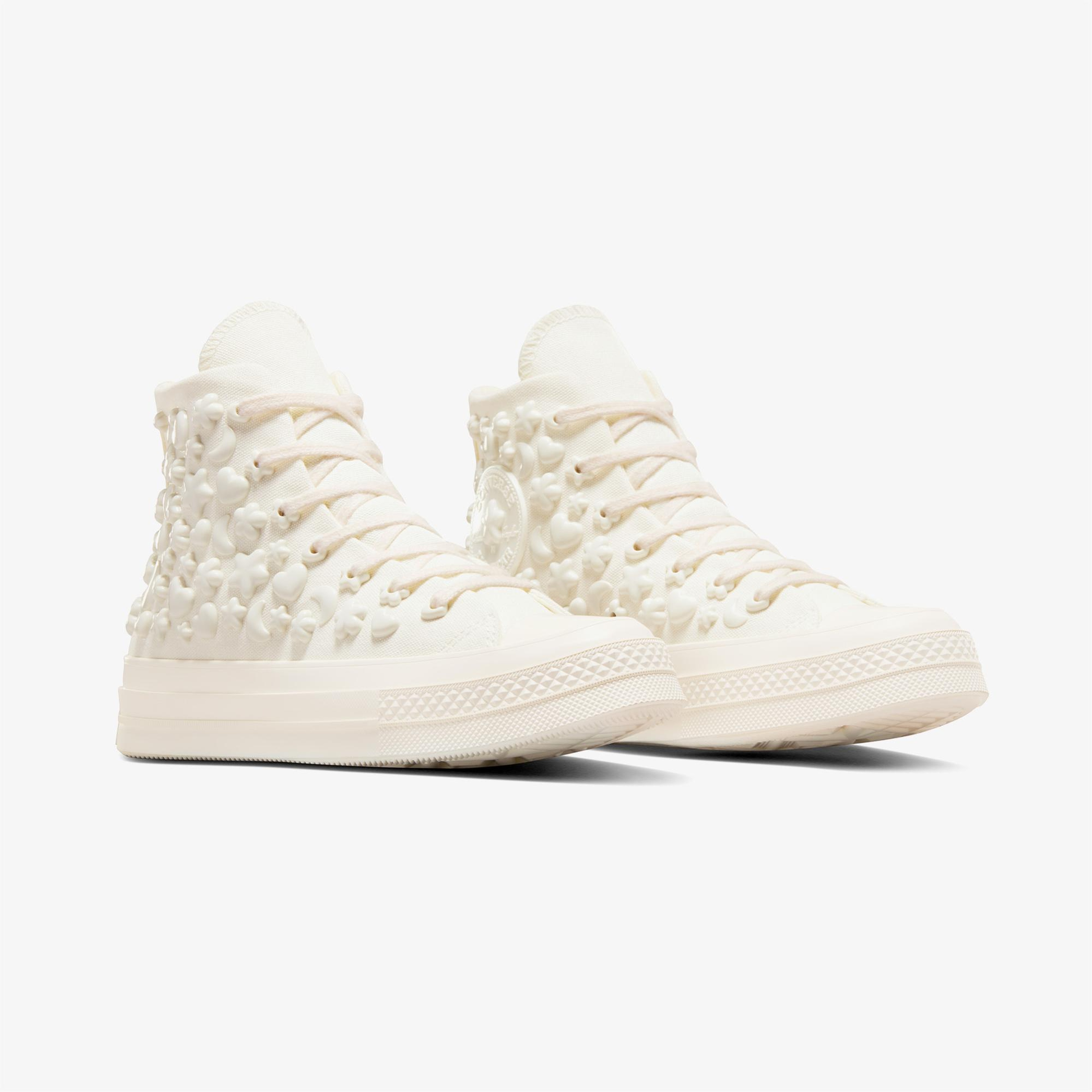 Converse Chuck 70 3D Charms Kadın Beyaz Sneaker