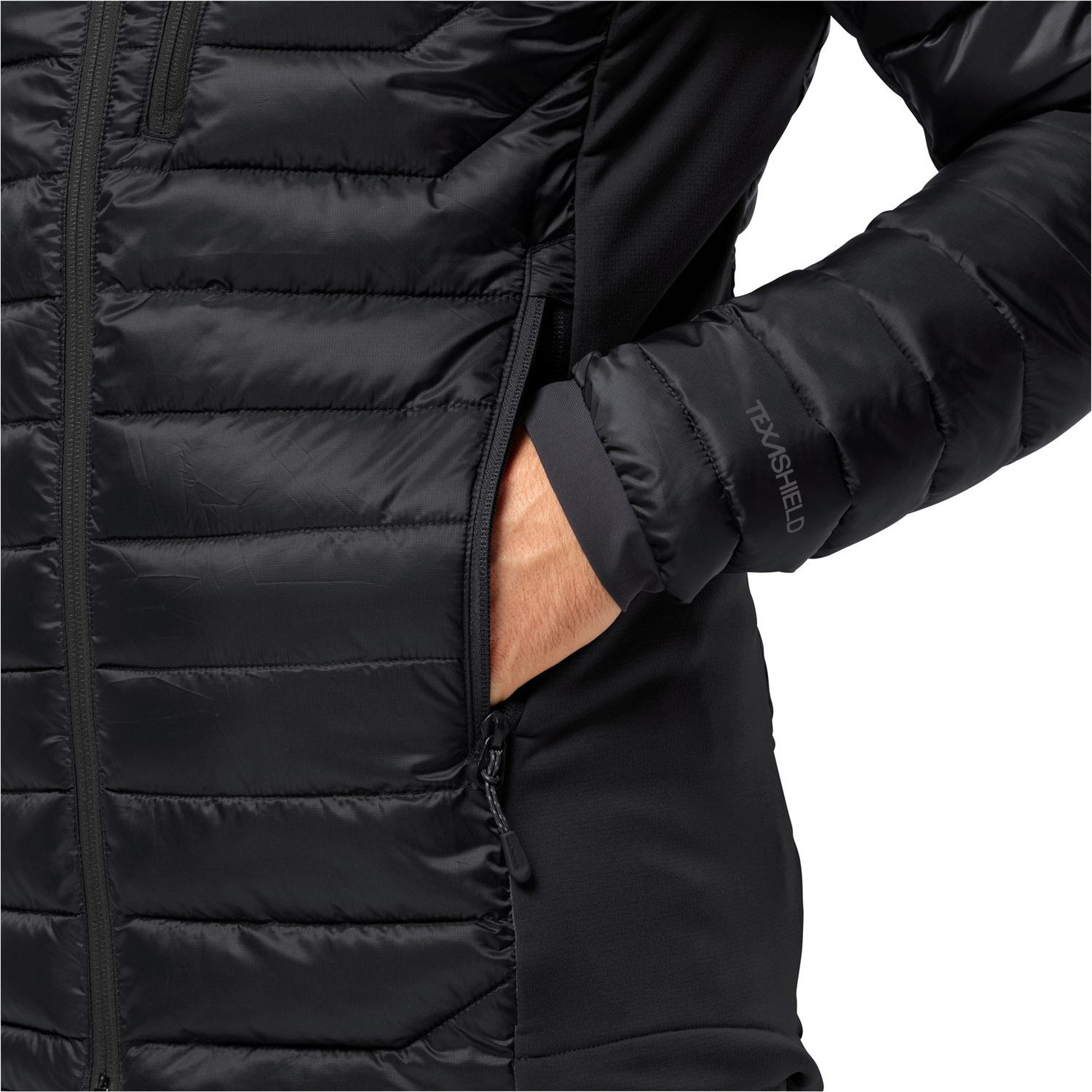 Jack Wolfskin Routeburn Pro Ins Erkek Siyah Outdoor Ceketi