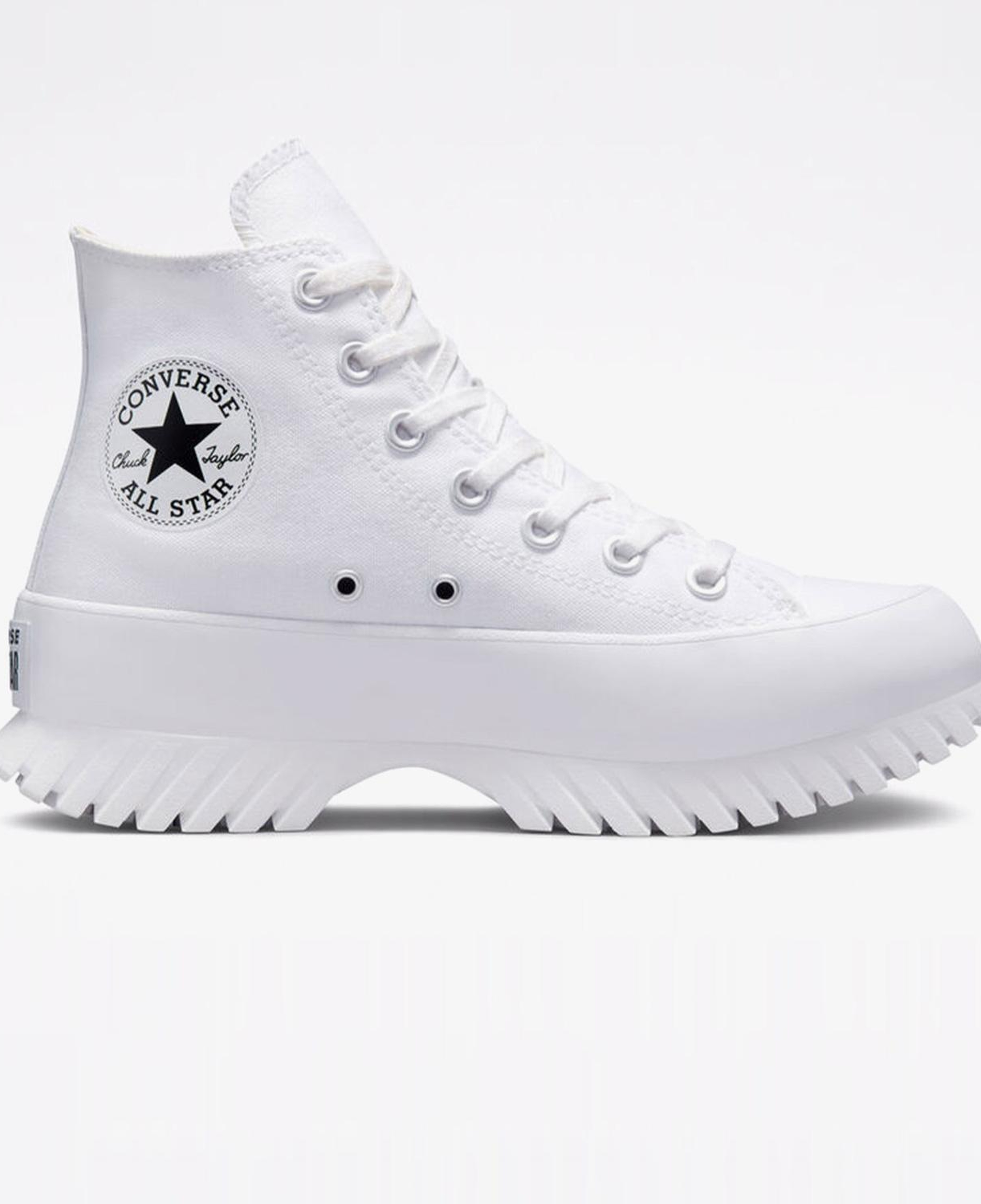 Converse Chuck Taylor All Star Lugged 2.0 Unisex Beyaz Platform Sneaker