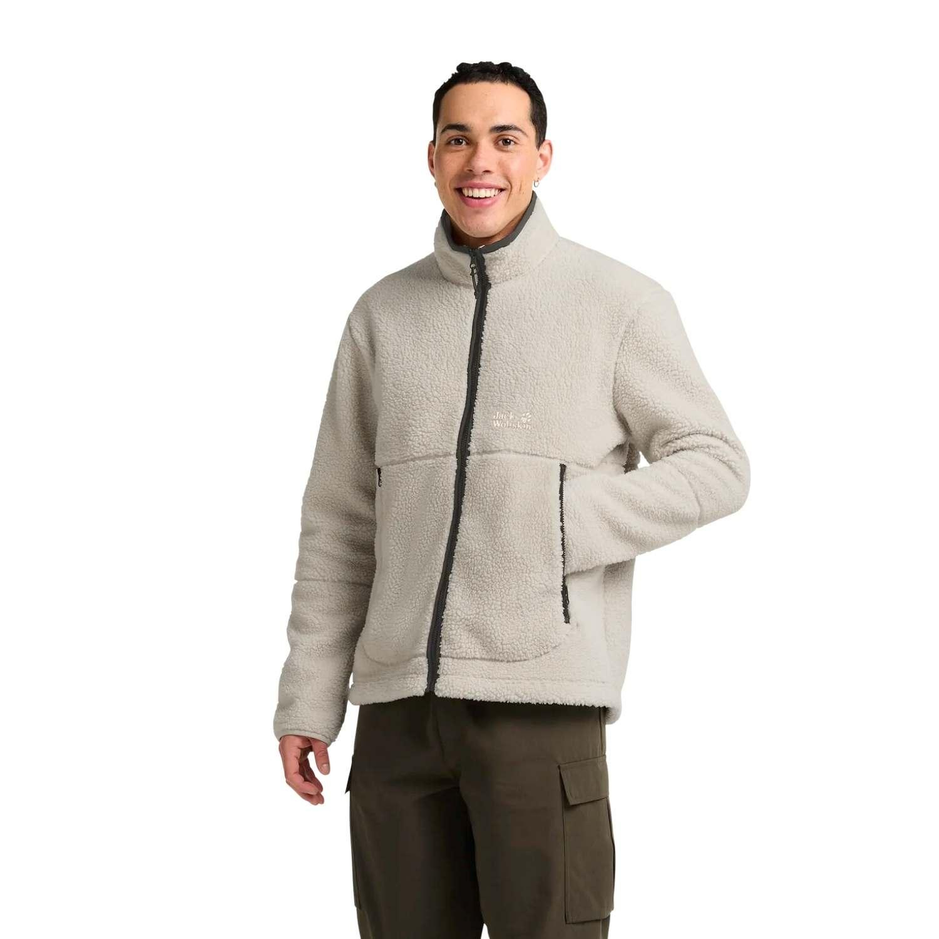 Jack Wolfskin Stone Lite Erkek Bej Outdoor Ceketi