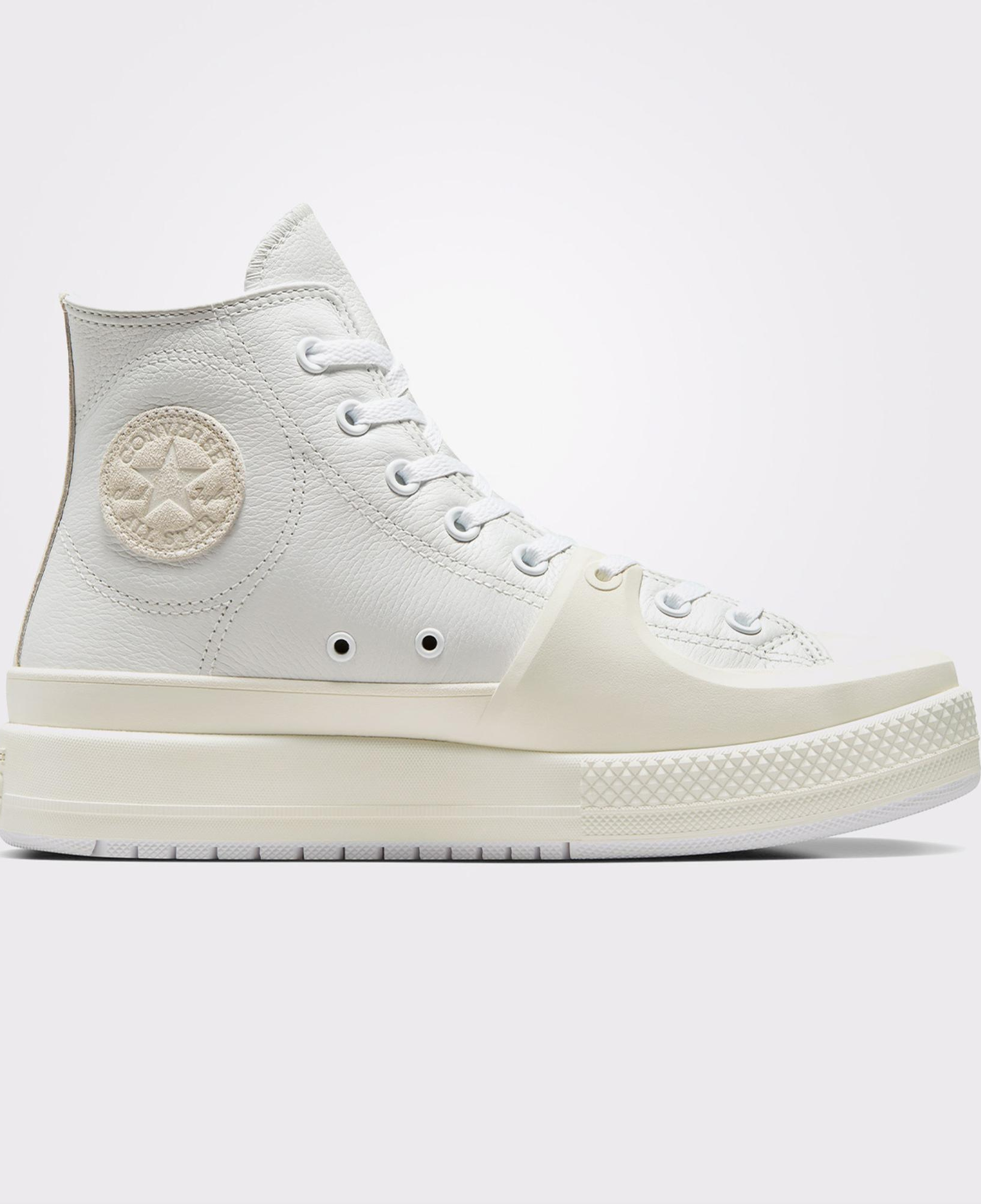 Converse Chuck Taylor All Star Construct Unisex Beyaz Deri Sneaker