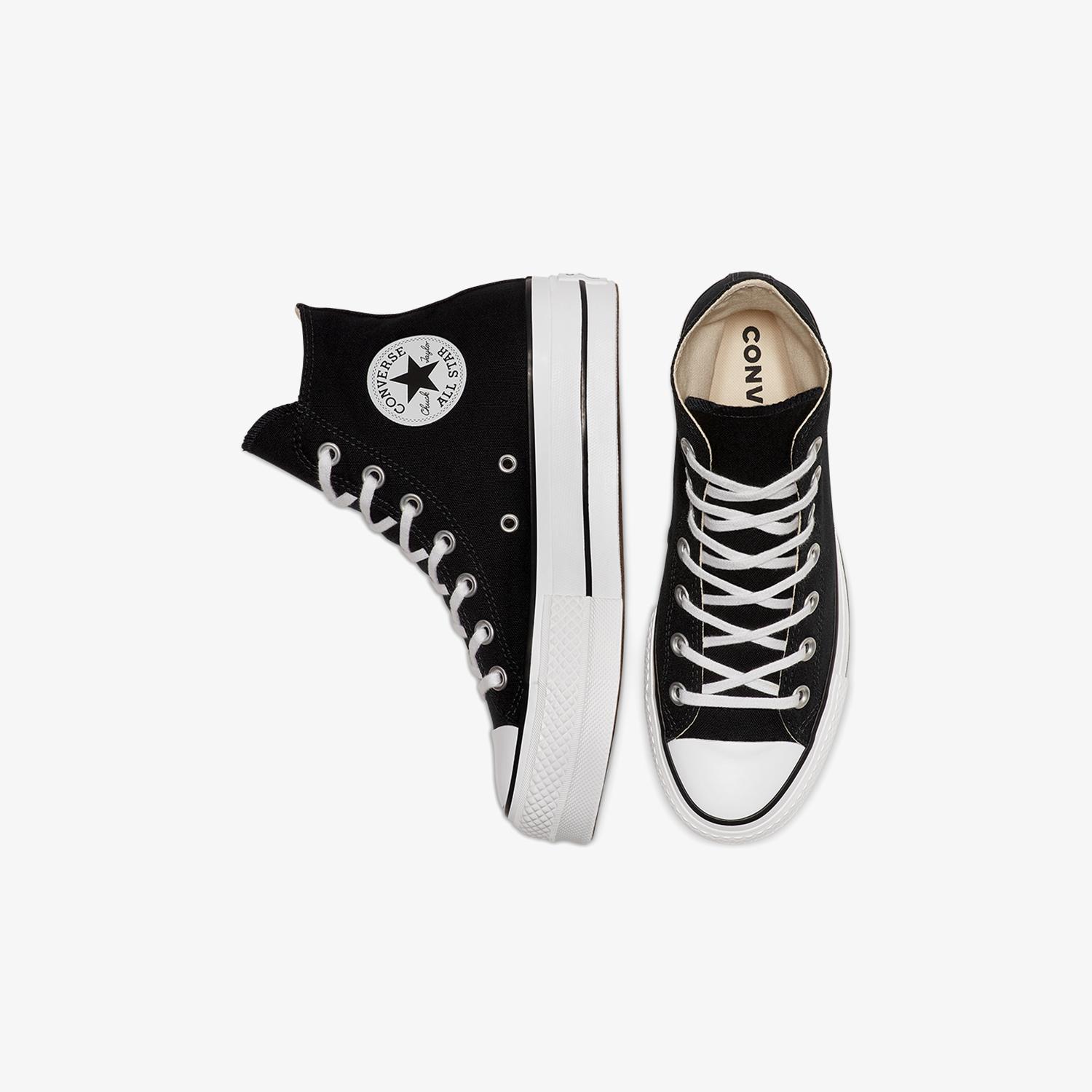 Converse Chuck Taylor All Star Lift Unisex Siyah Platform Sneaker