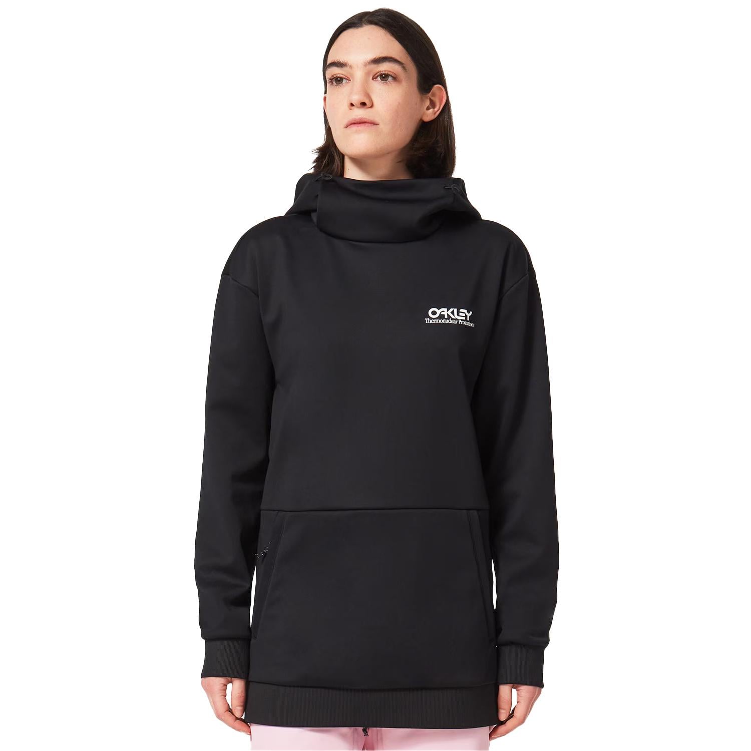 Oakley Park Rc Softshell Hoodie Kadın Siyah Sweatshirt