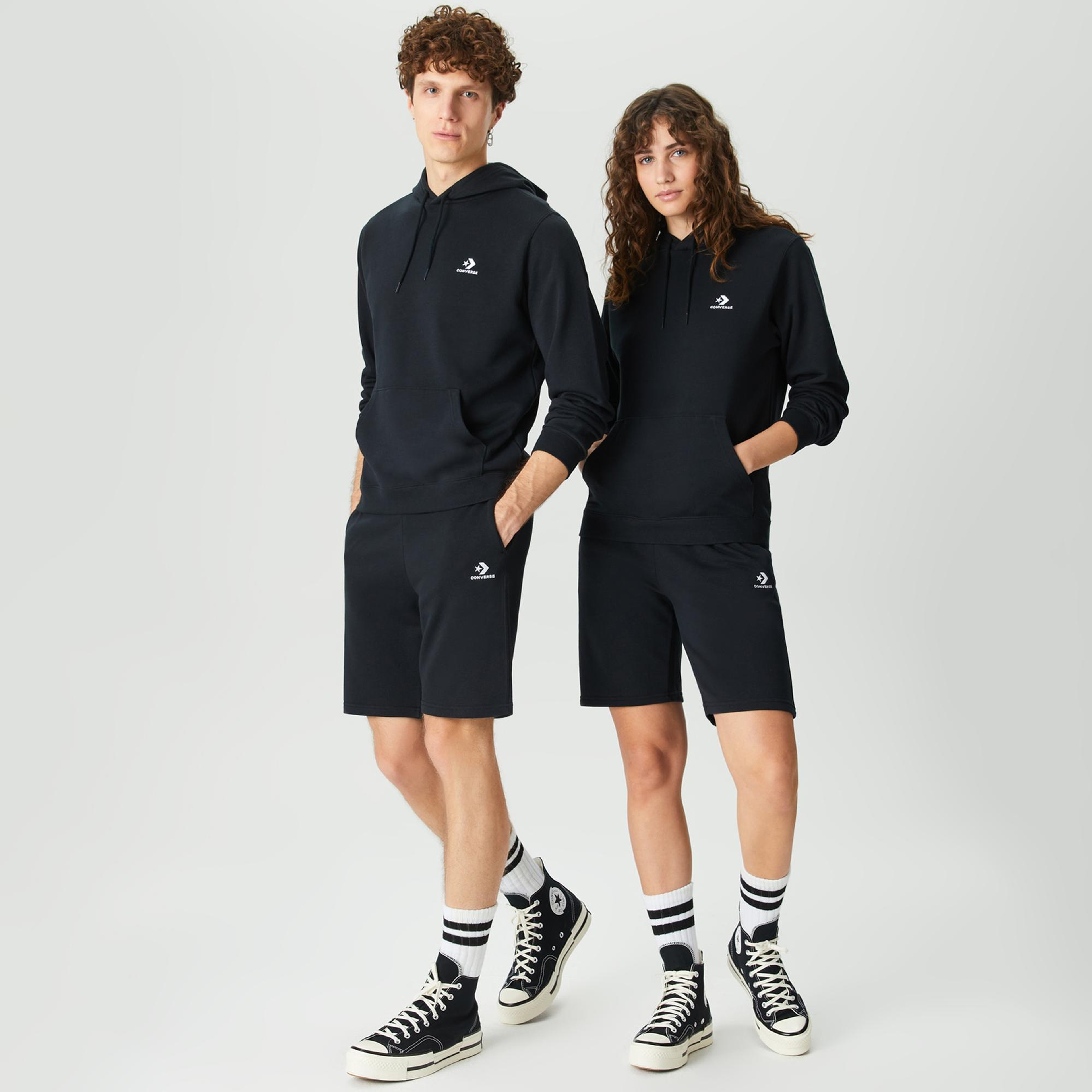 Converse Go-To Unisex Siyah Şort