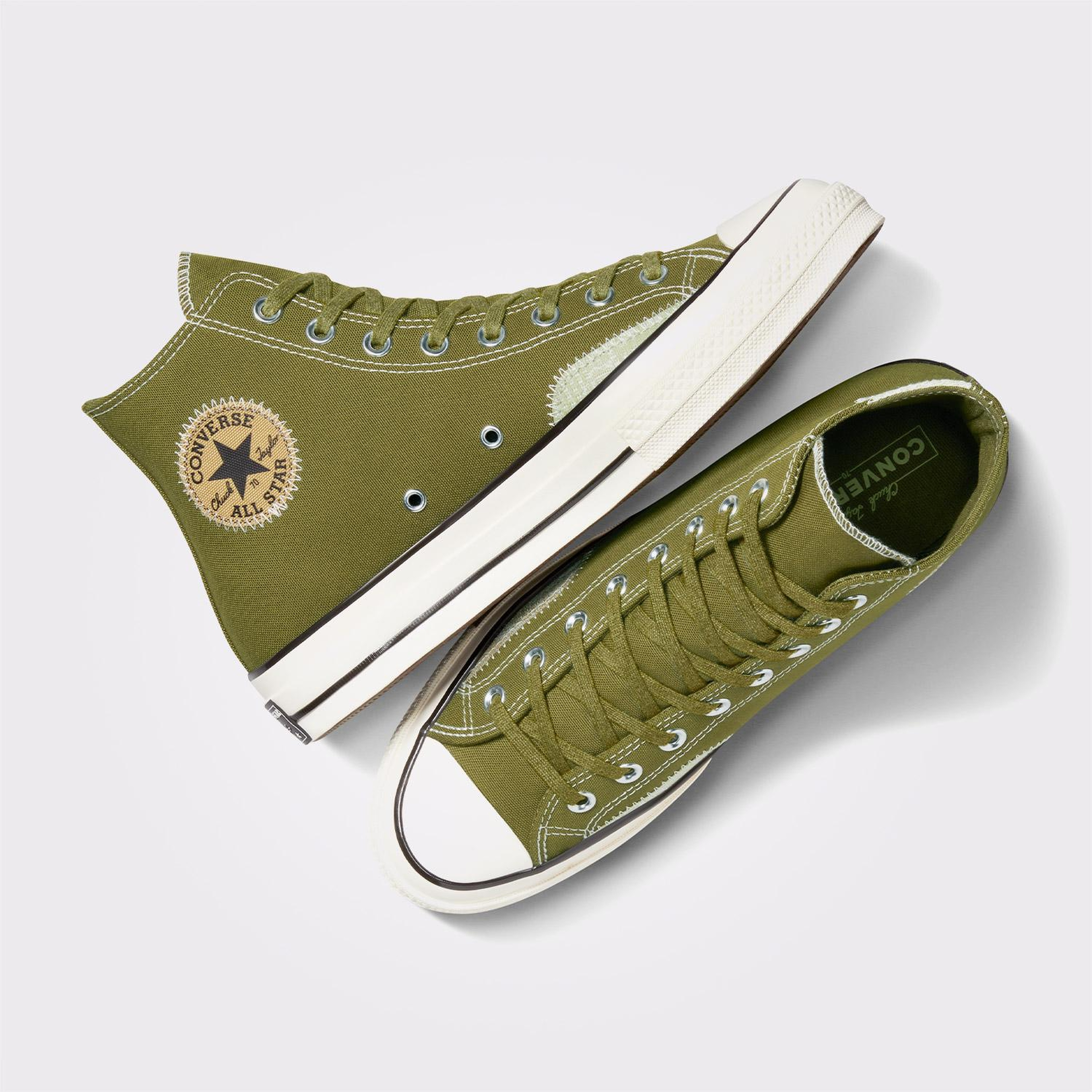 Converse Chuck 70 Crafted Ollie Patch Unisex Yeşil Sneaker