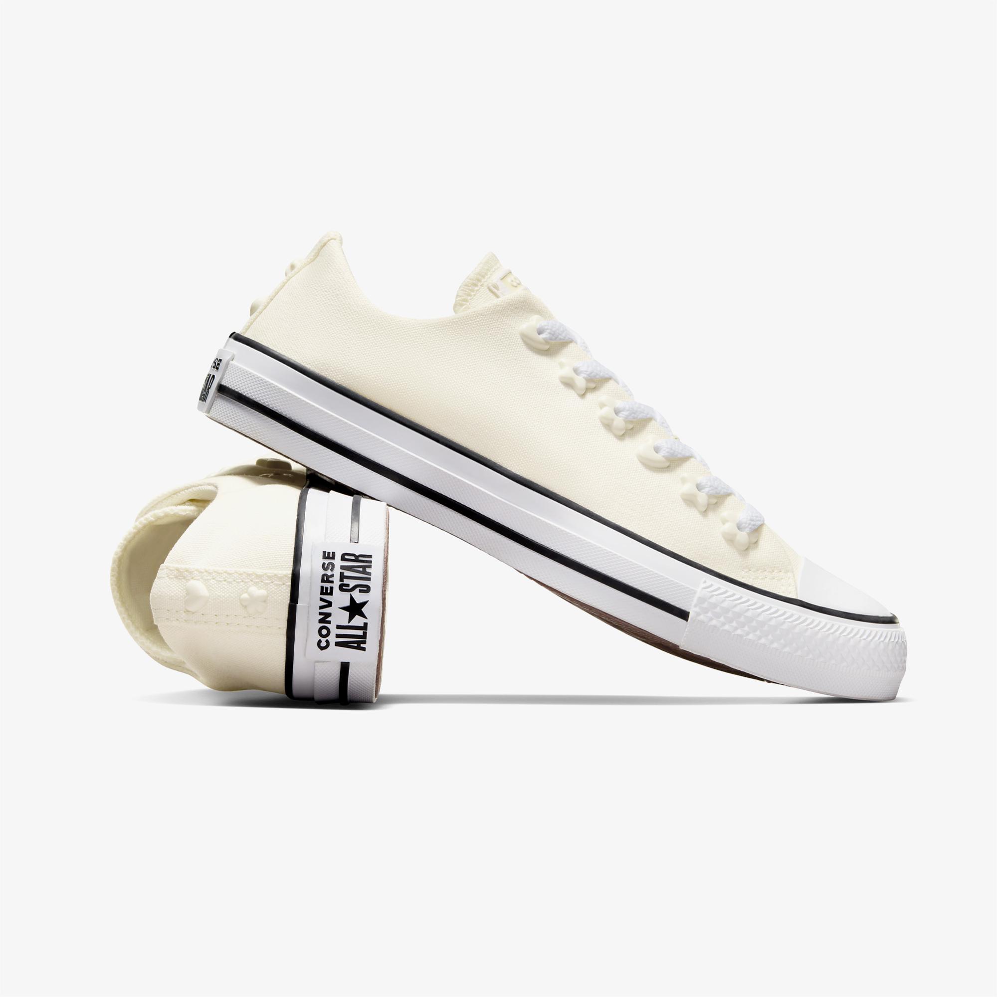 Converse Chuck Taylor All Star Stars Unisex Krem Sneaker