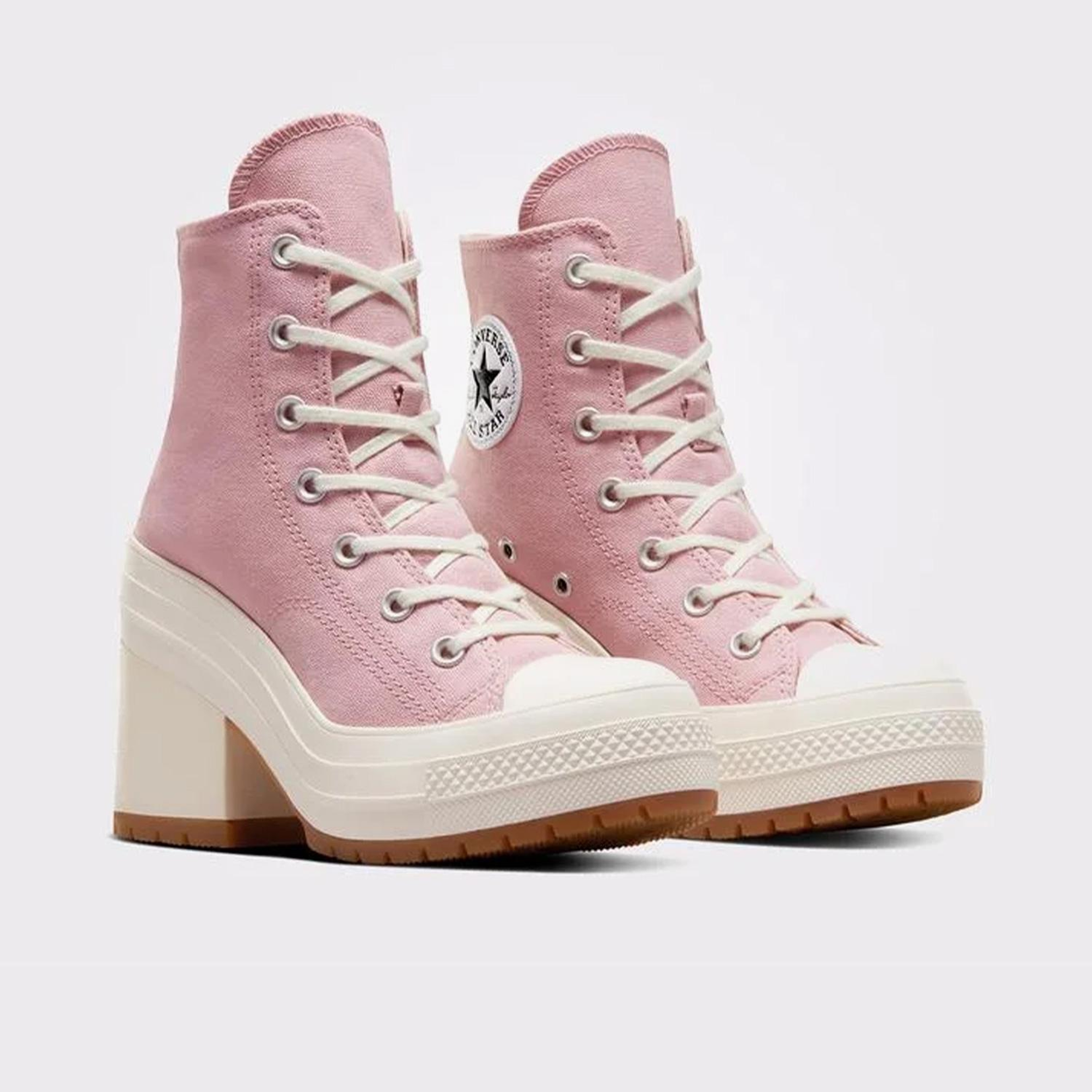 Converse Chuck 70 De Luxe Heel Unisex Pembe Sneaker