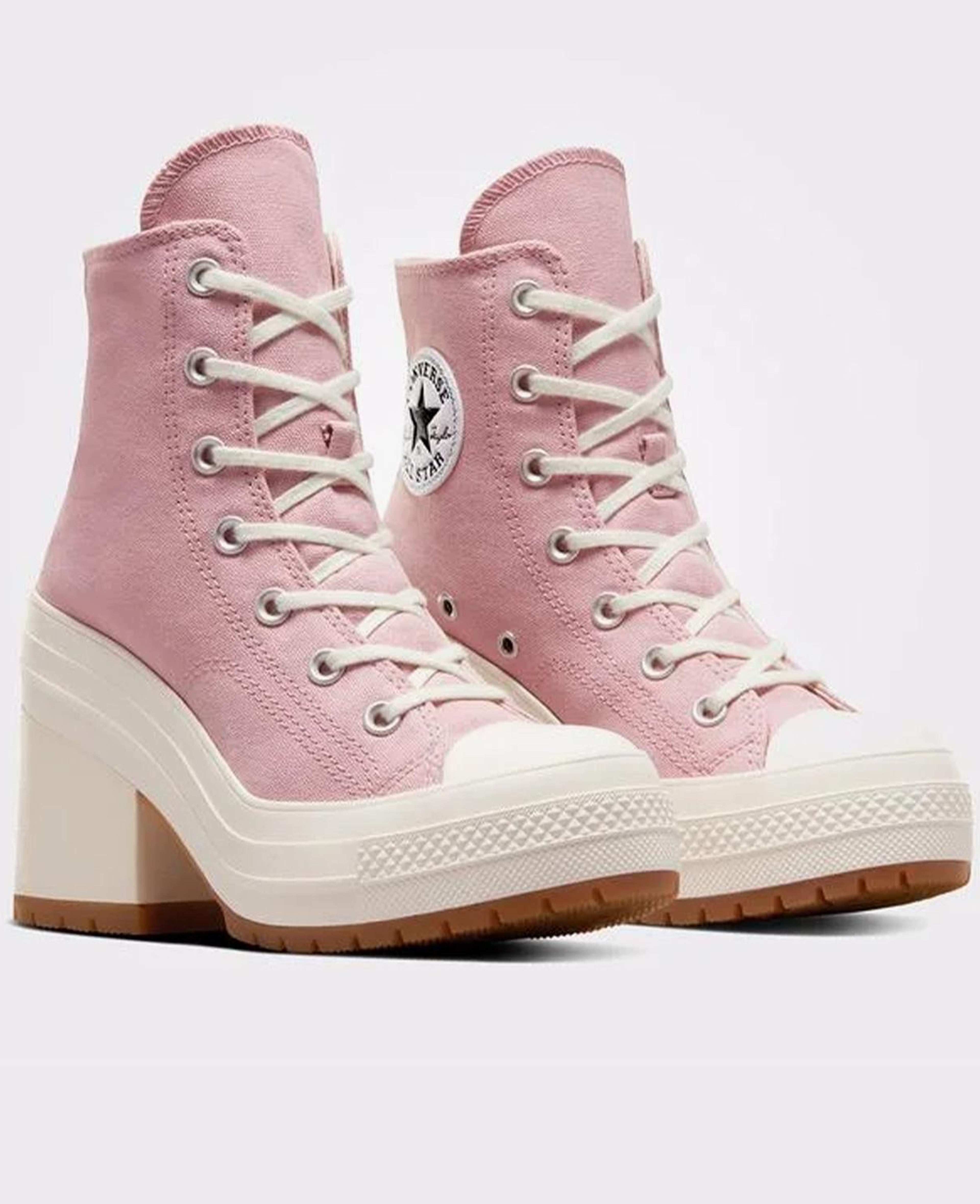 Converse Chuck 70 De Luxe Heel Unisex Pembe Sneaker