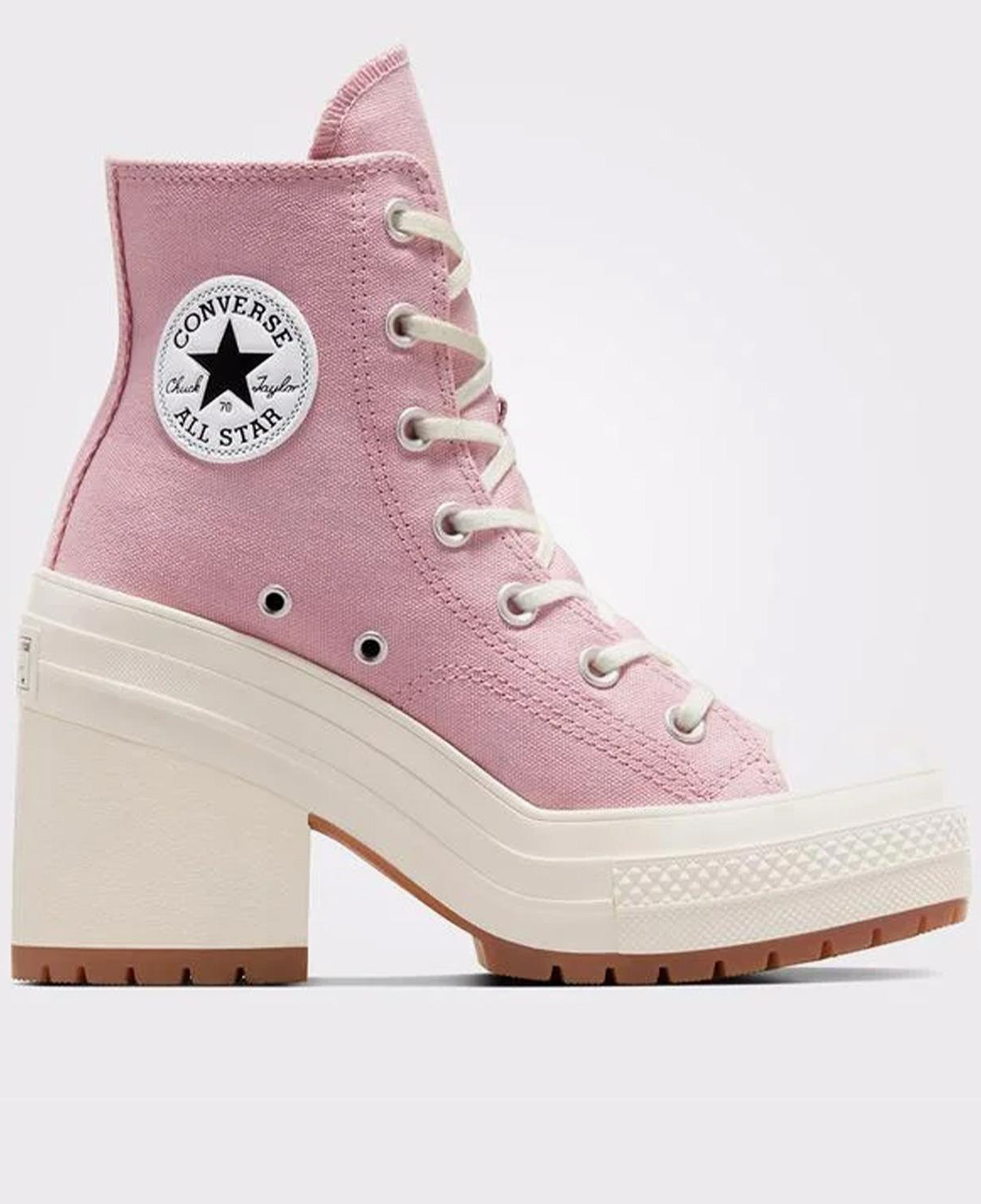 Converse Chuck 70 De Luxe Heel Unisex Pembe Sneaker