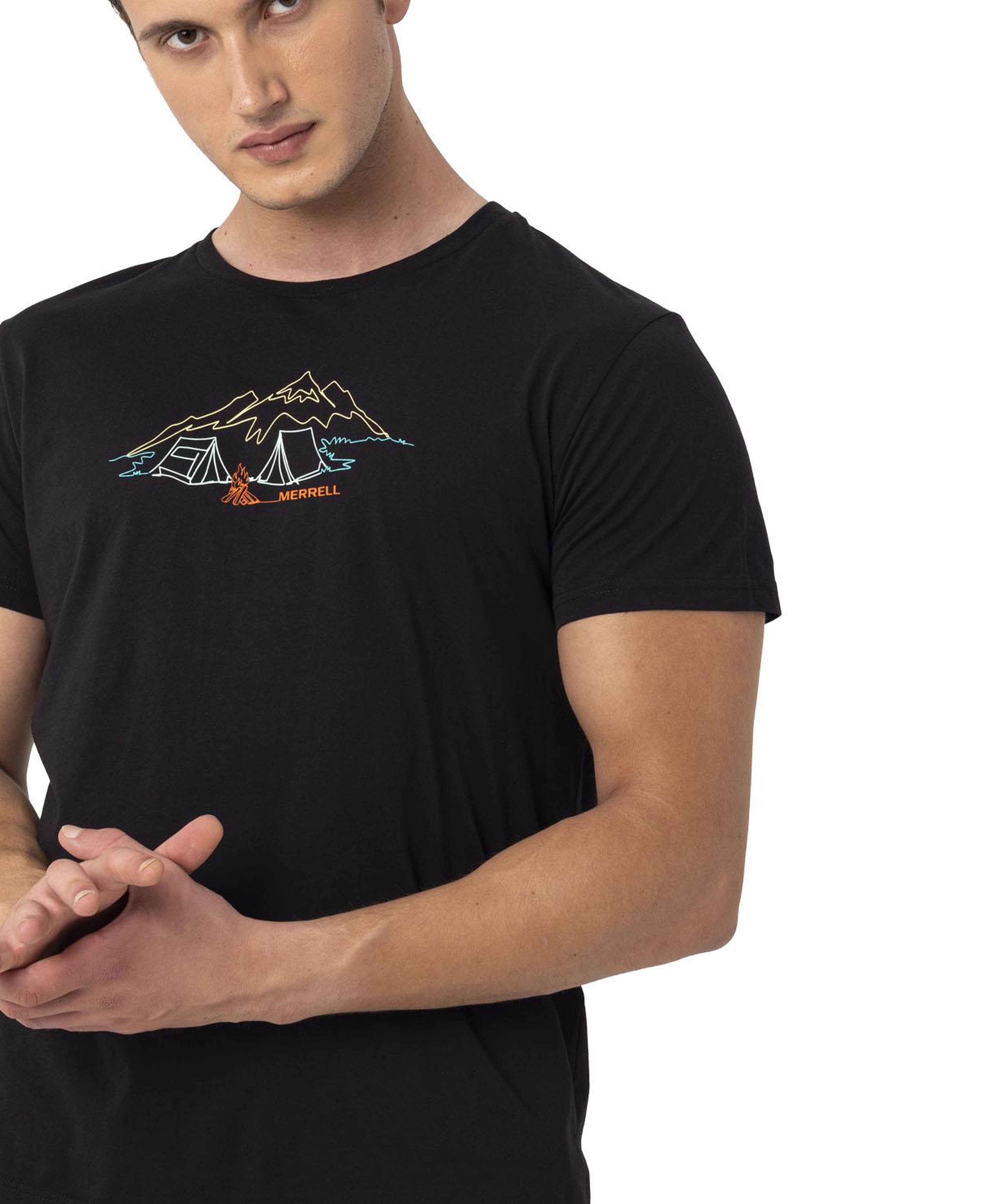 Merrell Tamp Erkek Siyah Tişört