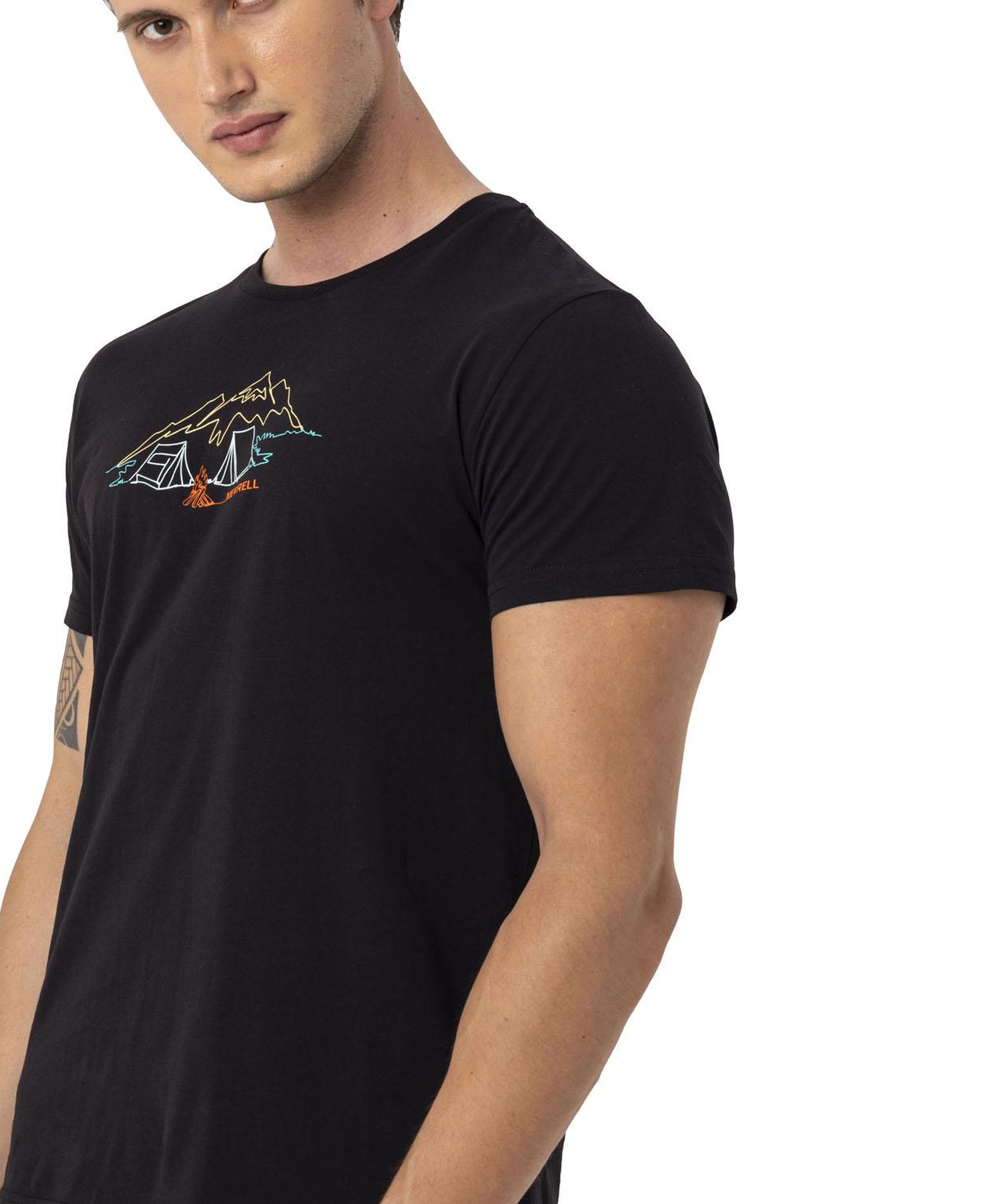 Merrell Tamp Erkek Siyah Tişört
