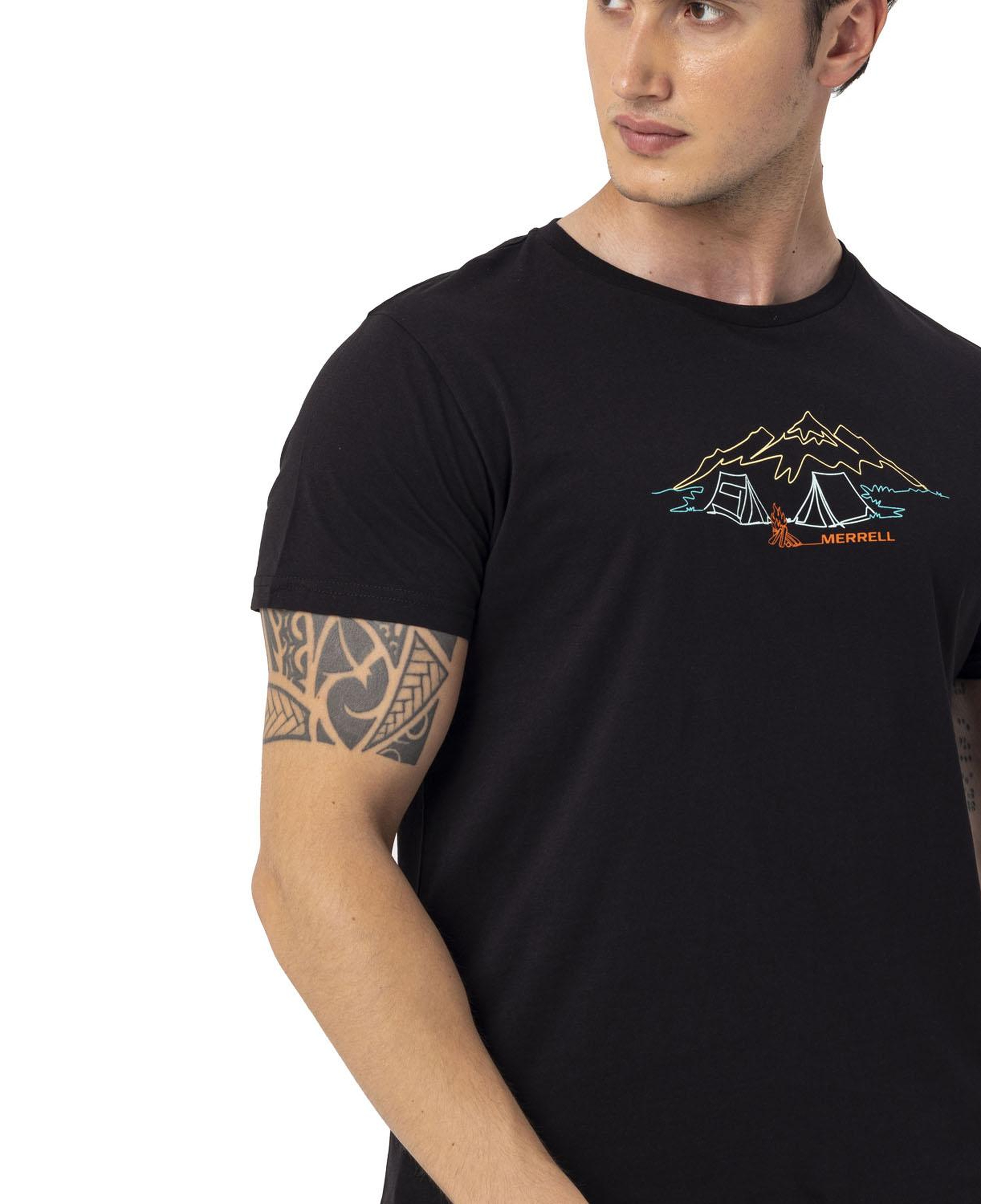 Merrell Tamp Erkek Siyah Tişört