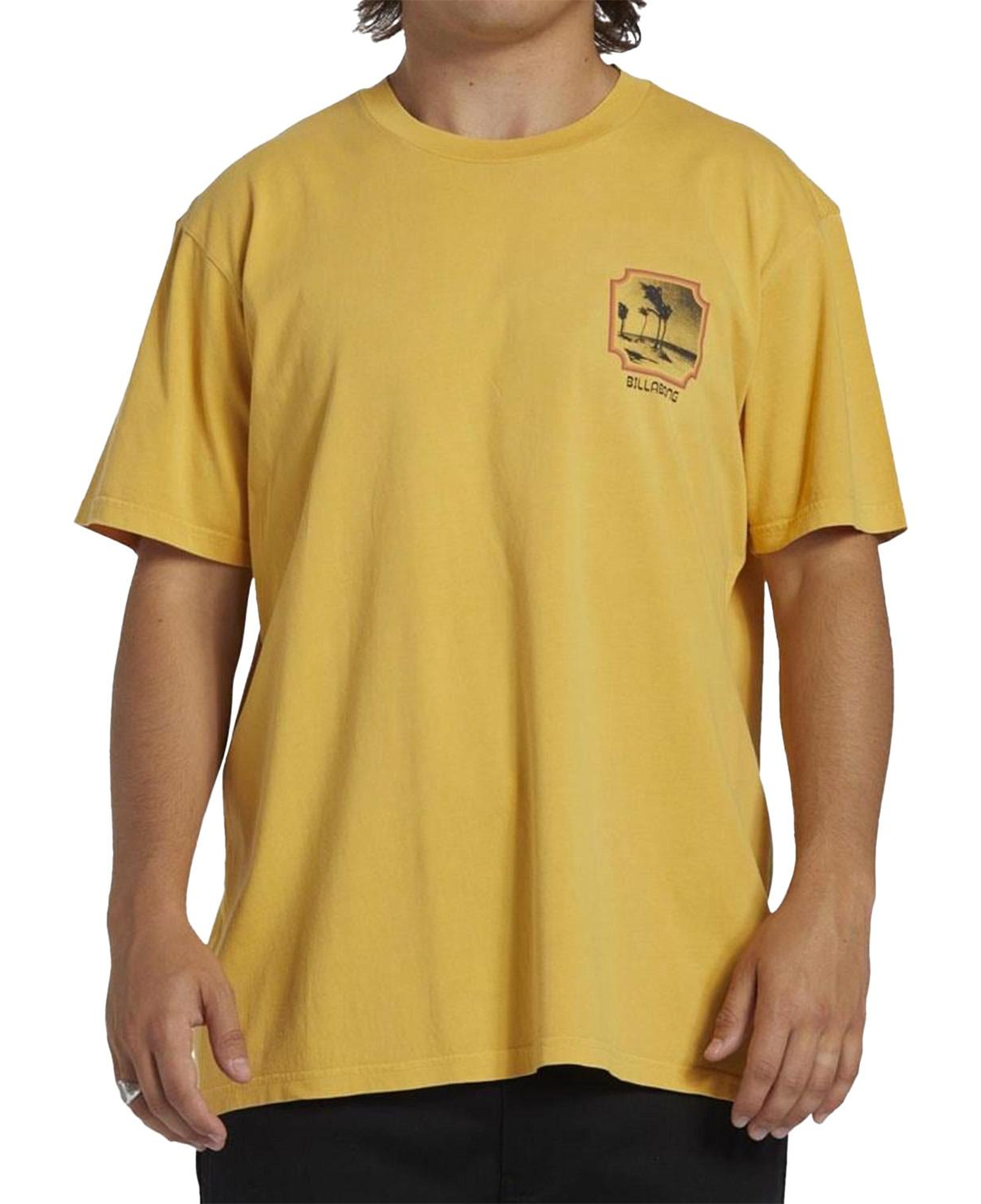 Billabong Reflections Erkek Sarı Tişört