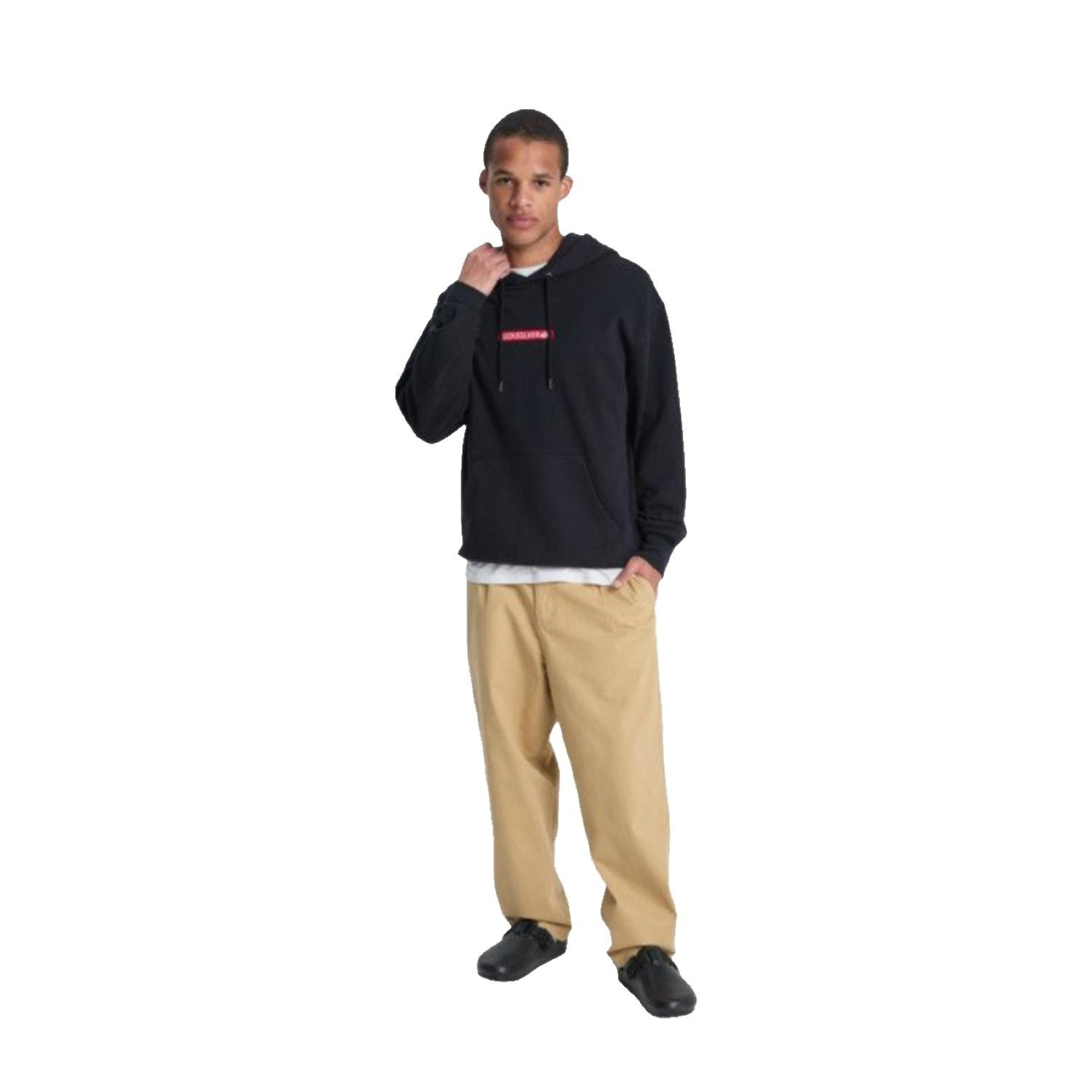 Quiksilver Dna Hoodie Erkek Siyah Sweatshirt