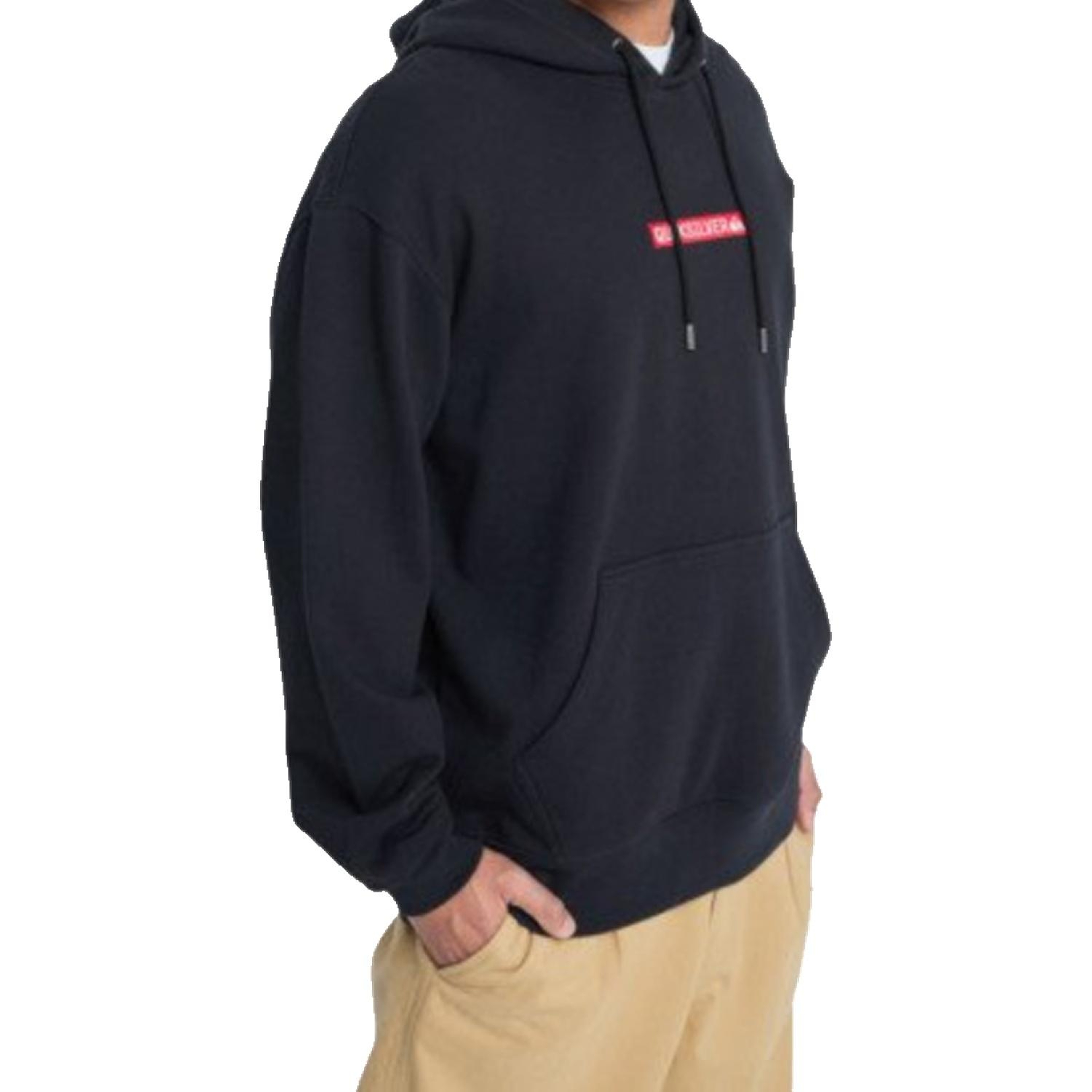 Quiksilver Dna Hoodie Erkek Siyah Sweatshirt