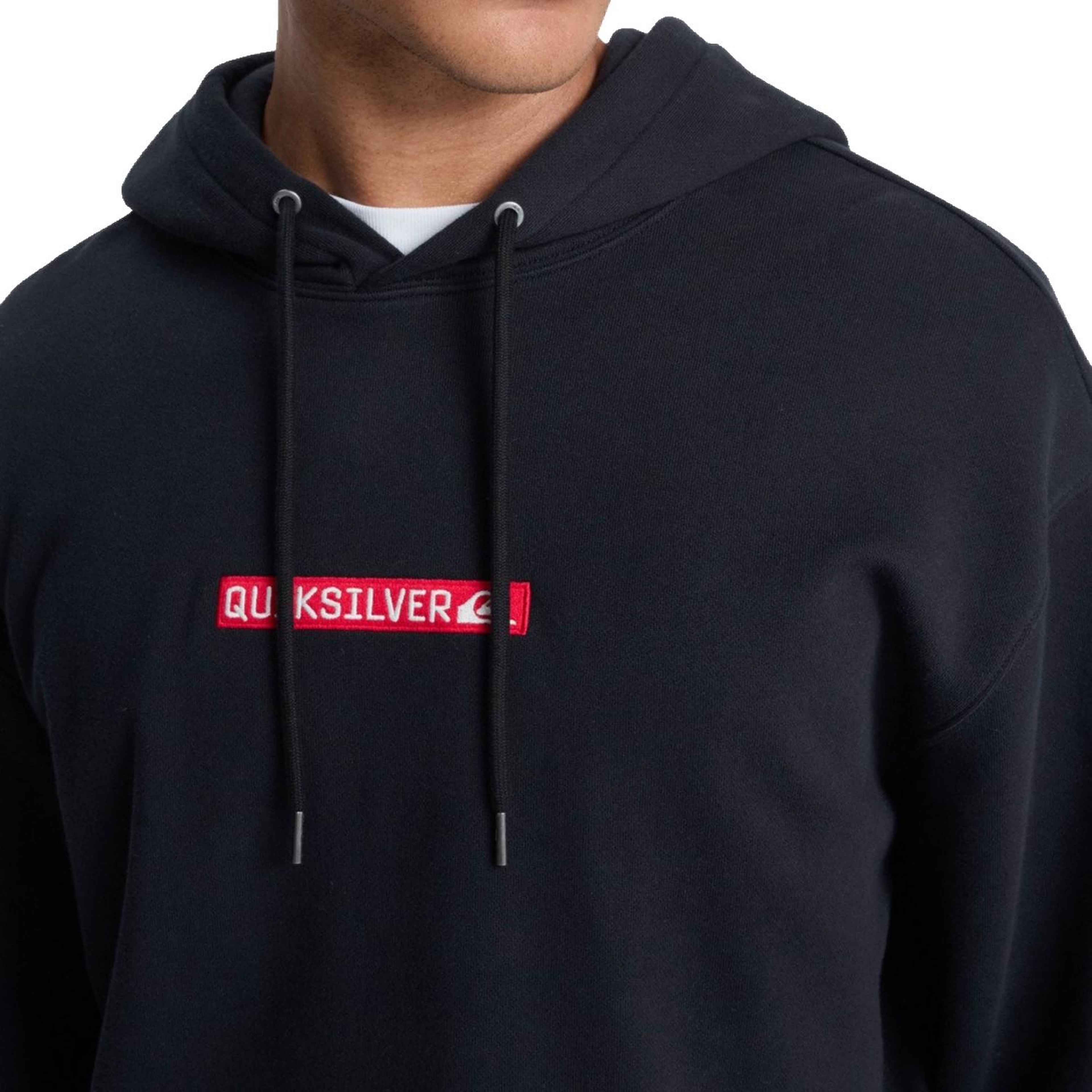 Quiksilver Dna Hoodie Erkek Siyah Sweatshirt