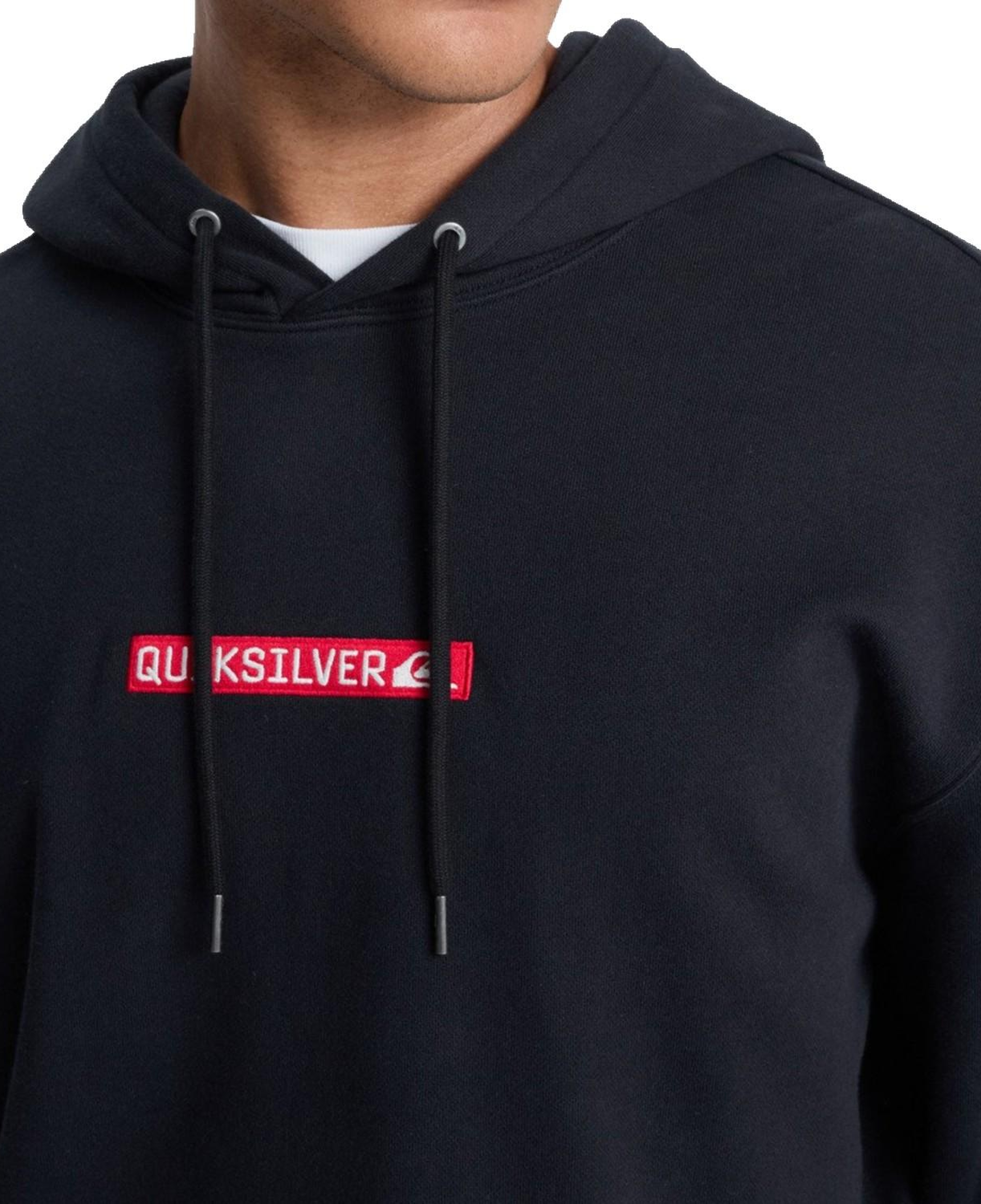 Quiksilver Dna Hoodie Erkek Siyah Sweatshirt