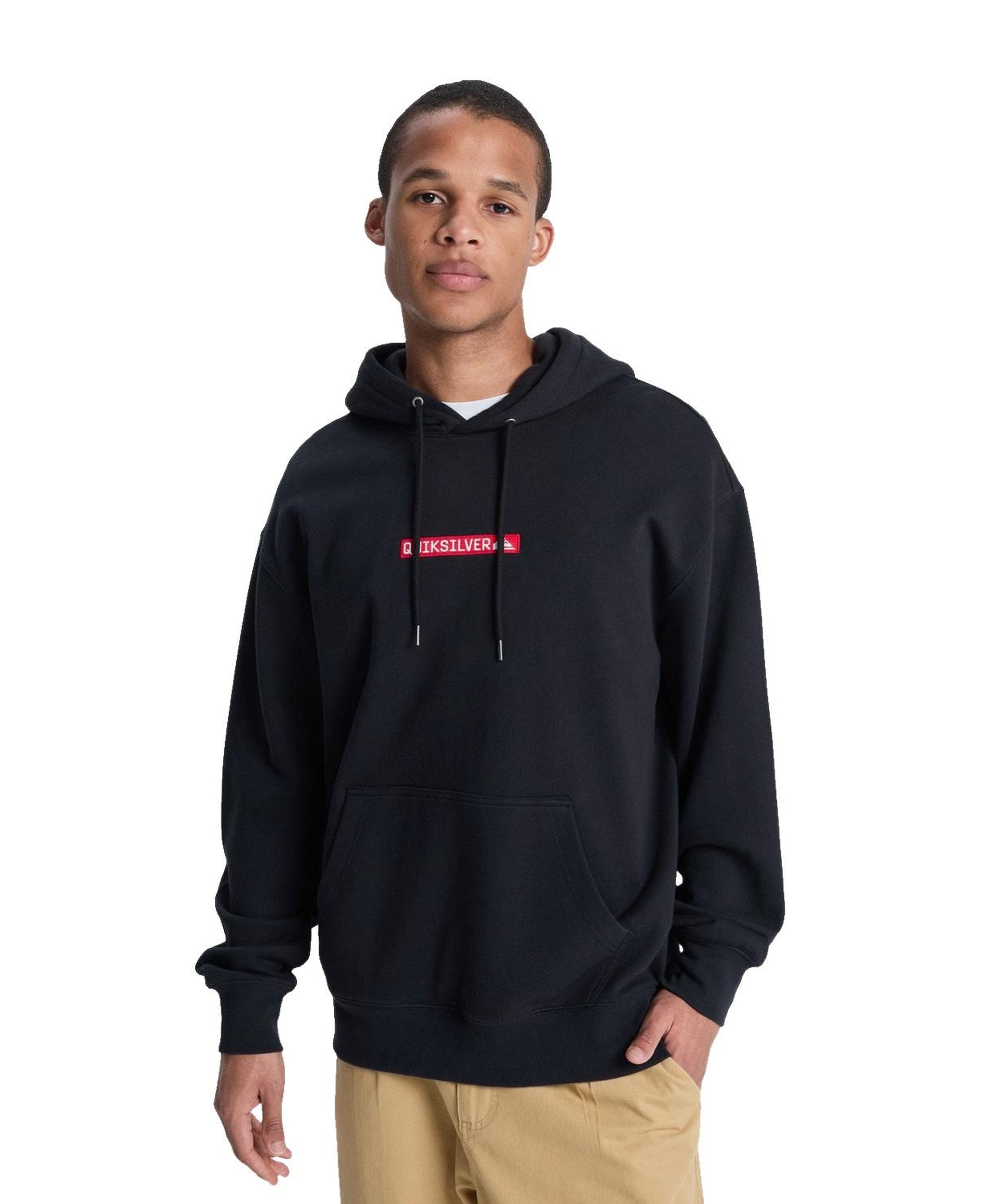 Quiksilver Dna Hoodie Erkek Siyah Sweatshirt
