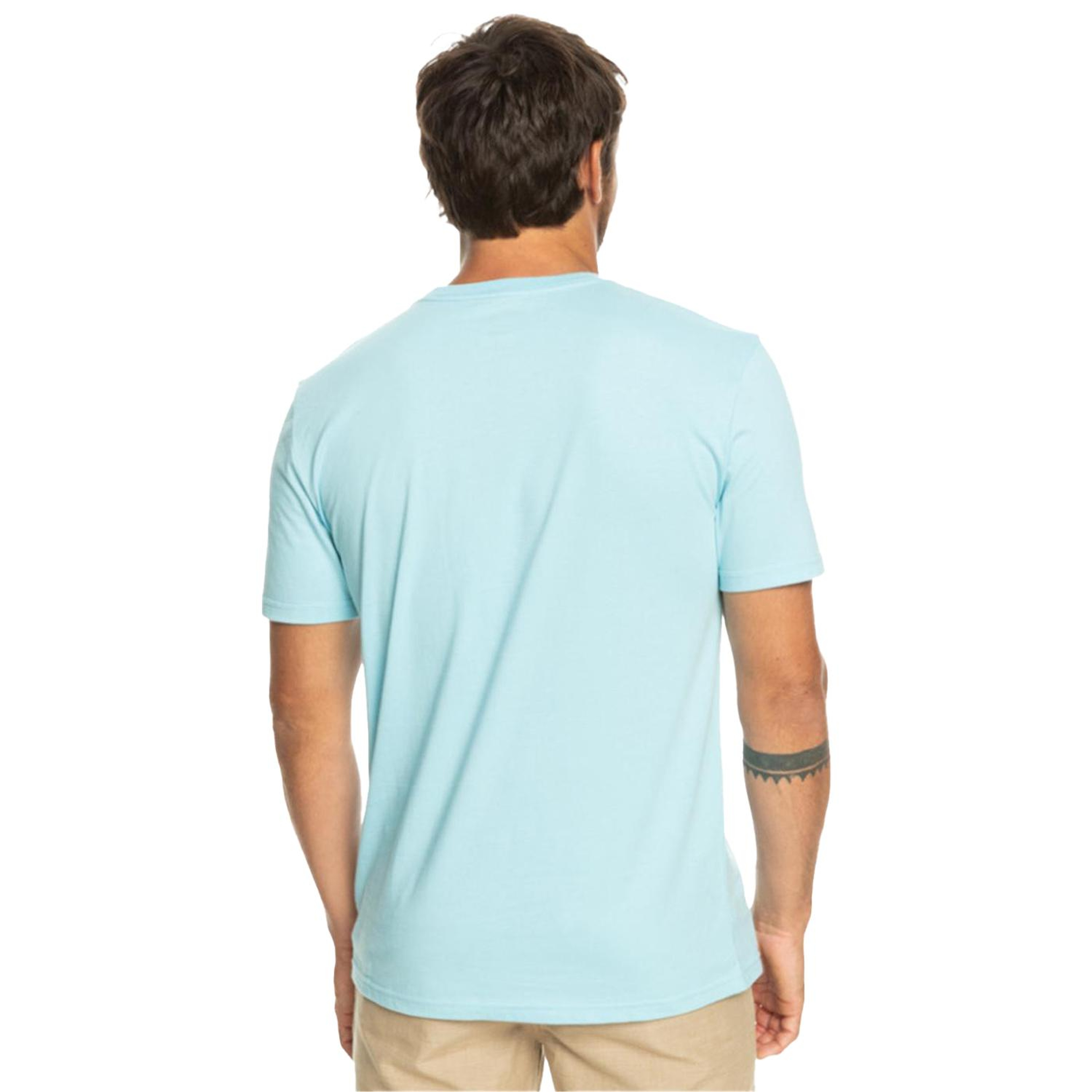 Quiksilver Sunsetwave Erkek Mavi Tişört