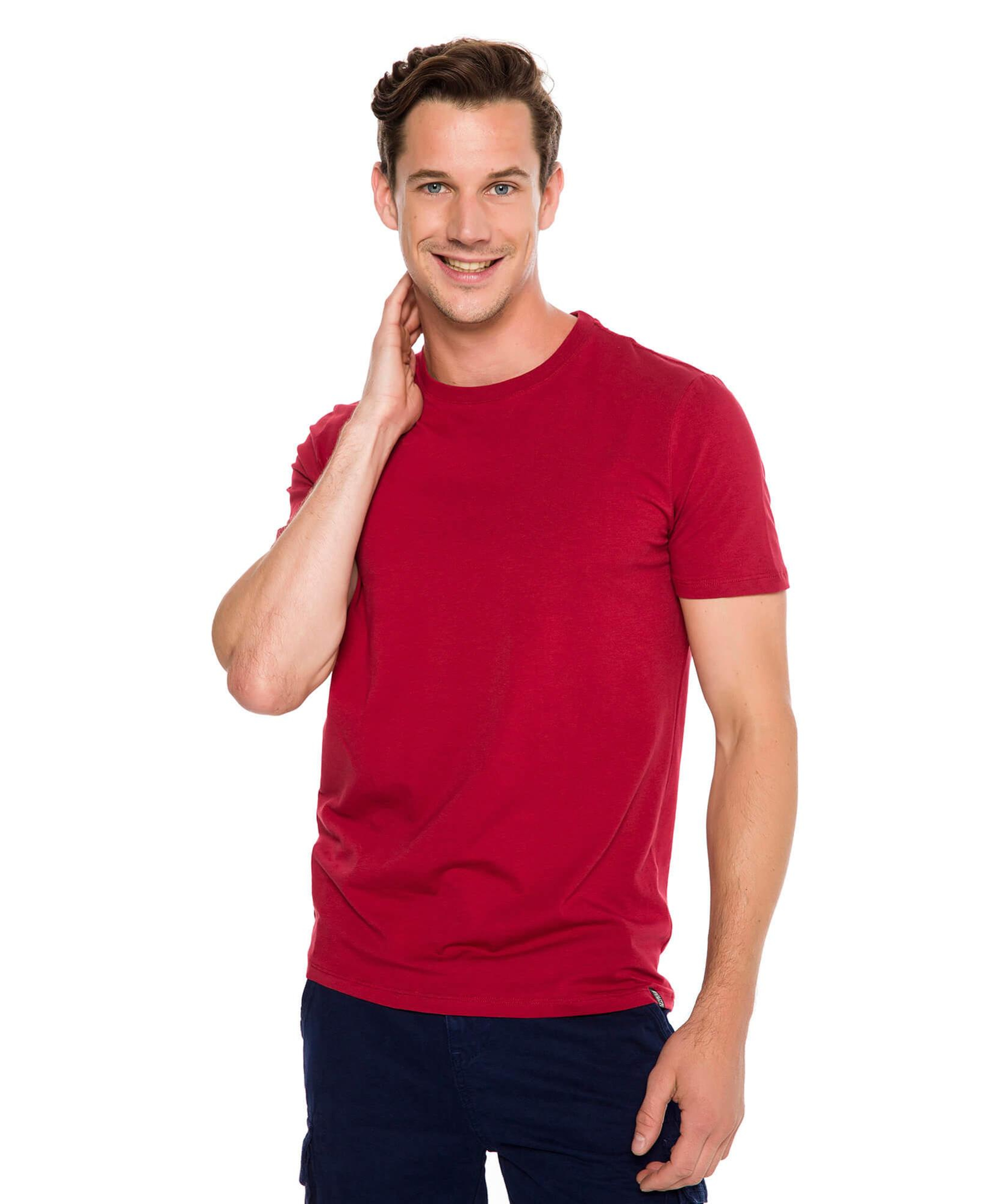 Routefield Tri Erkek Bordo Tişört