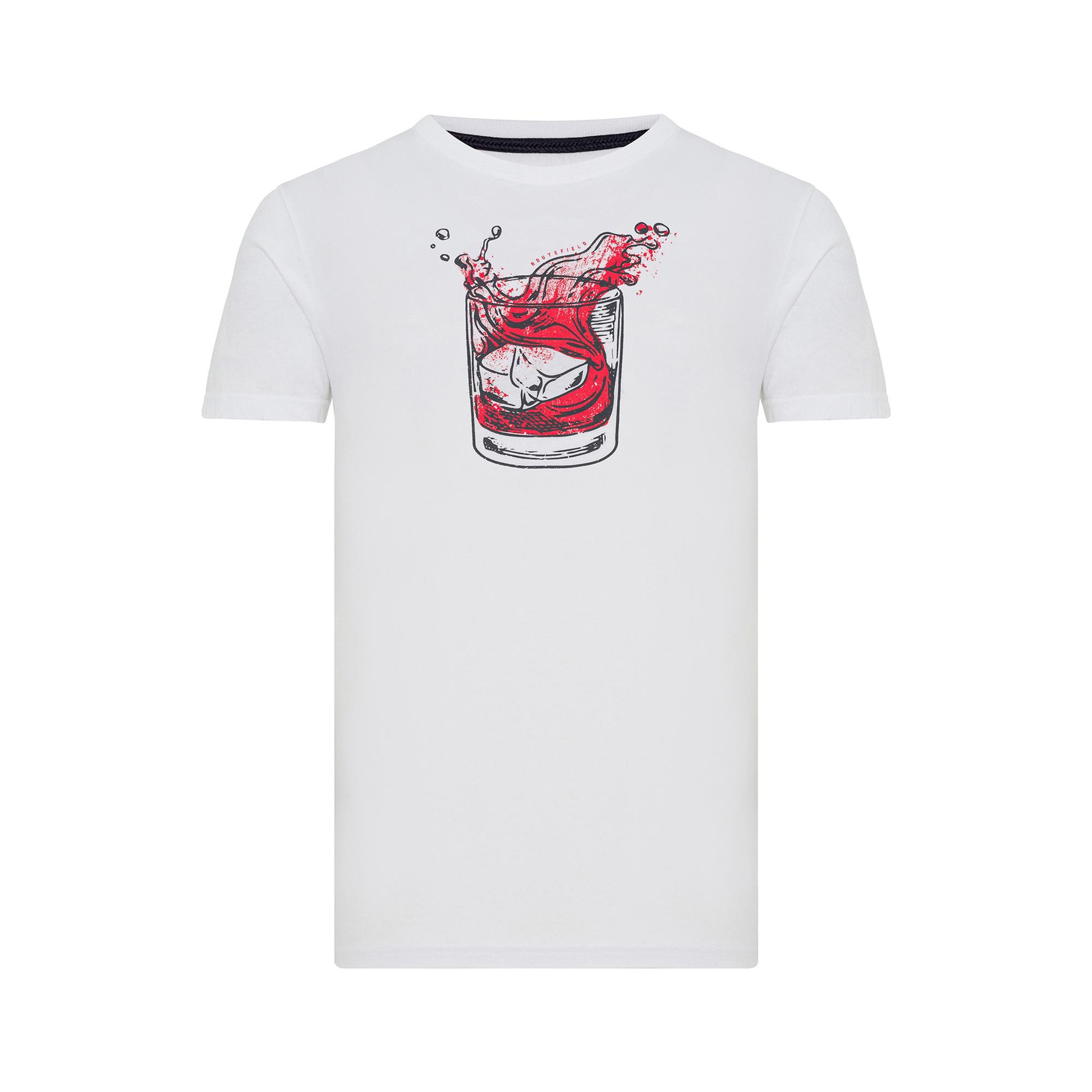 Routefield Tate Erkek Beyaz Tişört