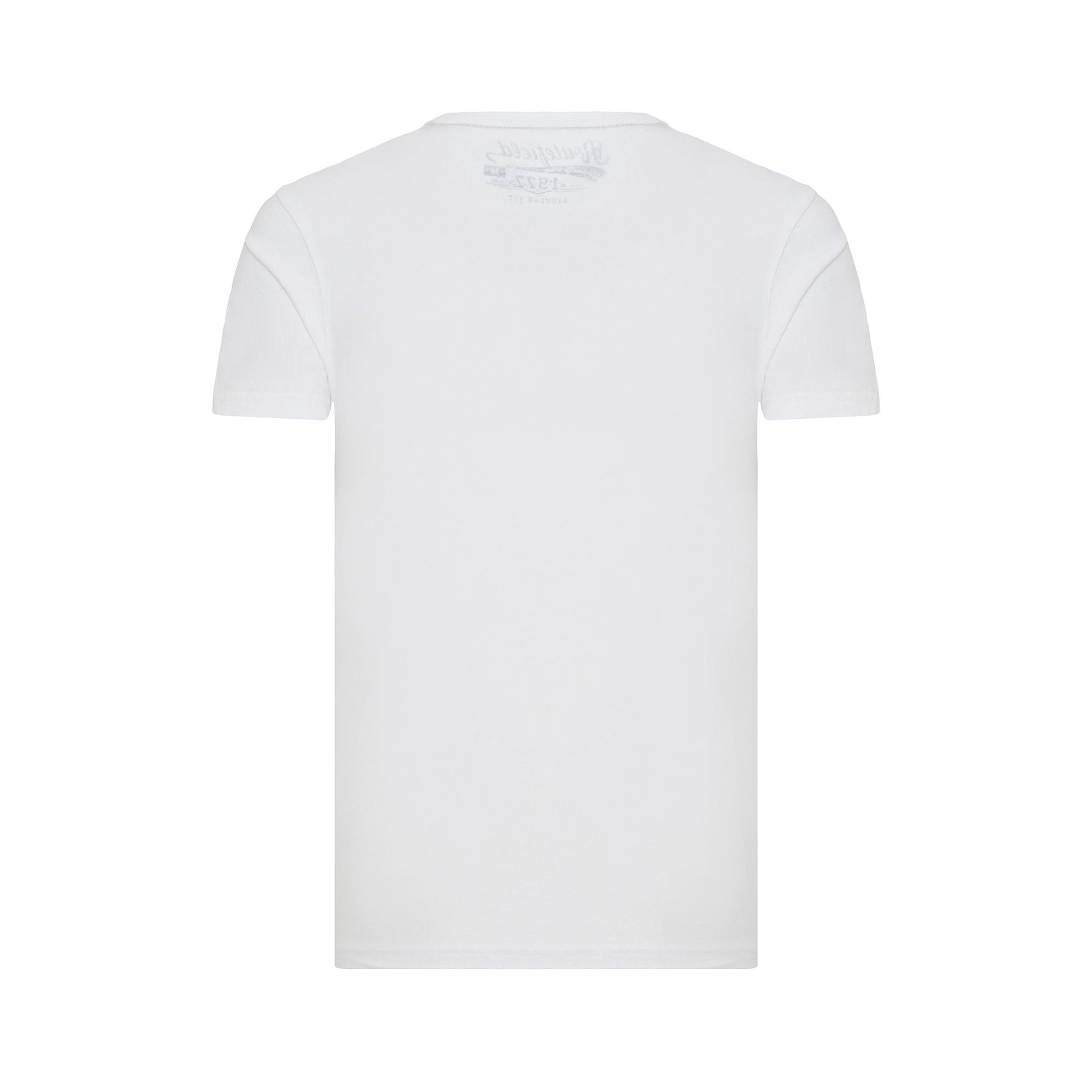 Routefield Tate Erkek Beyaz Tişört