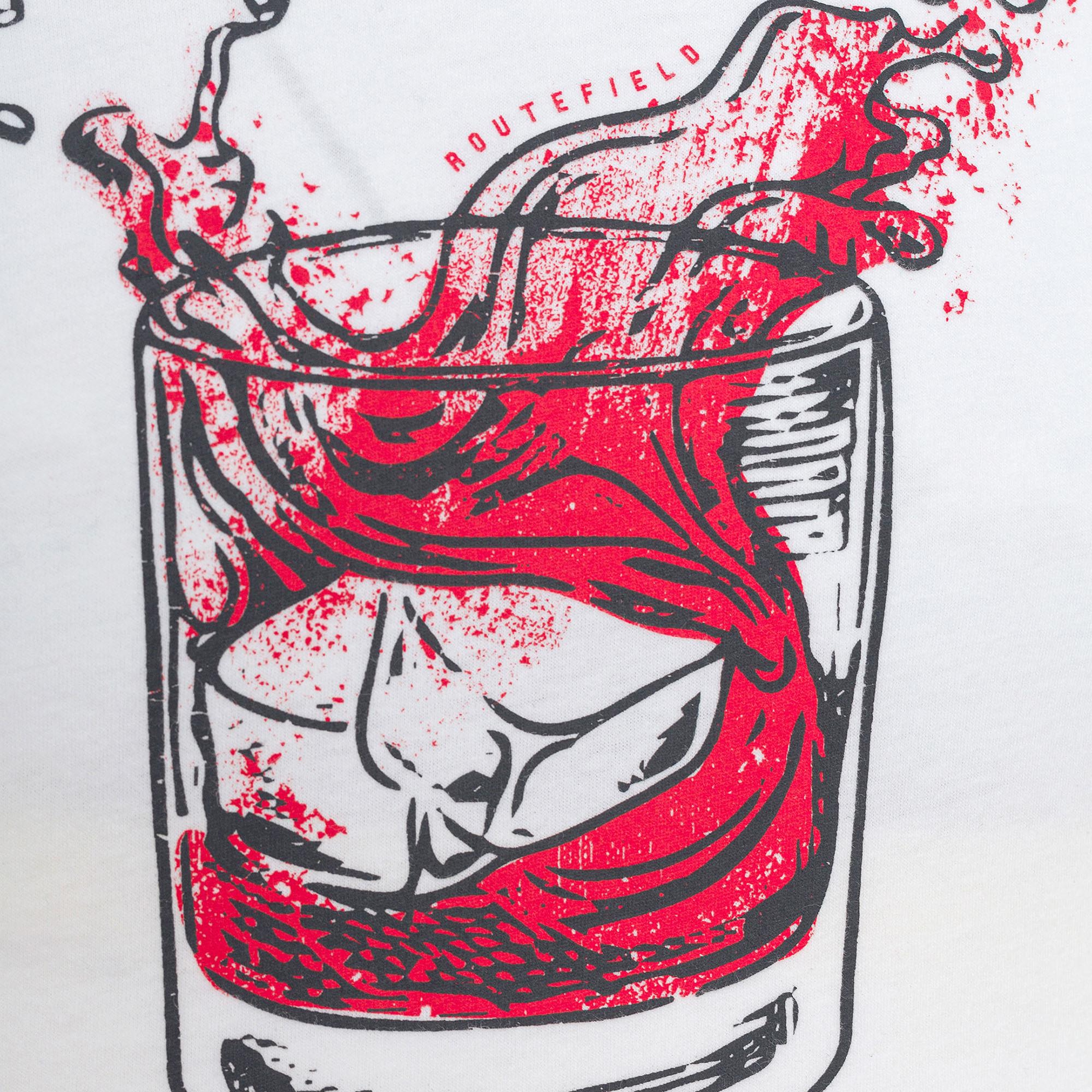 Routefield Tate Erkek Beyaz Tişört