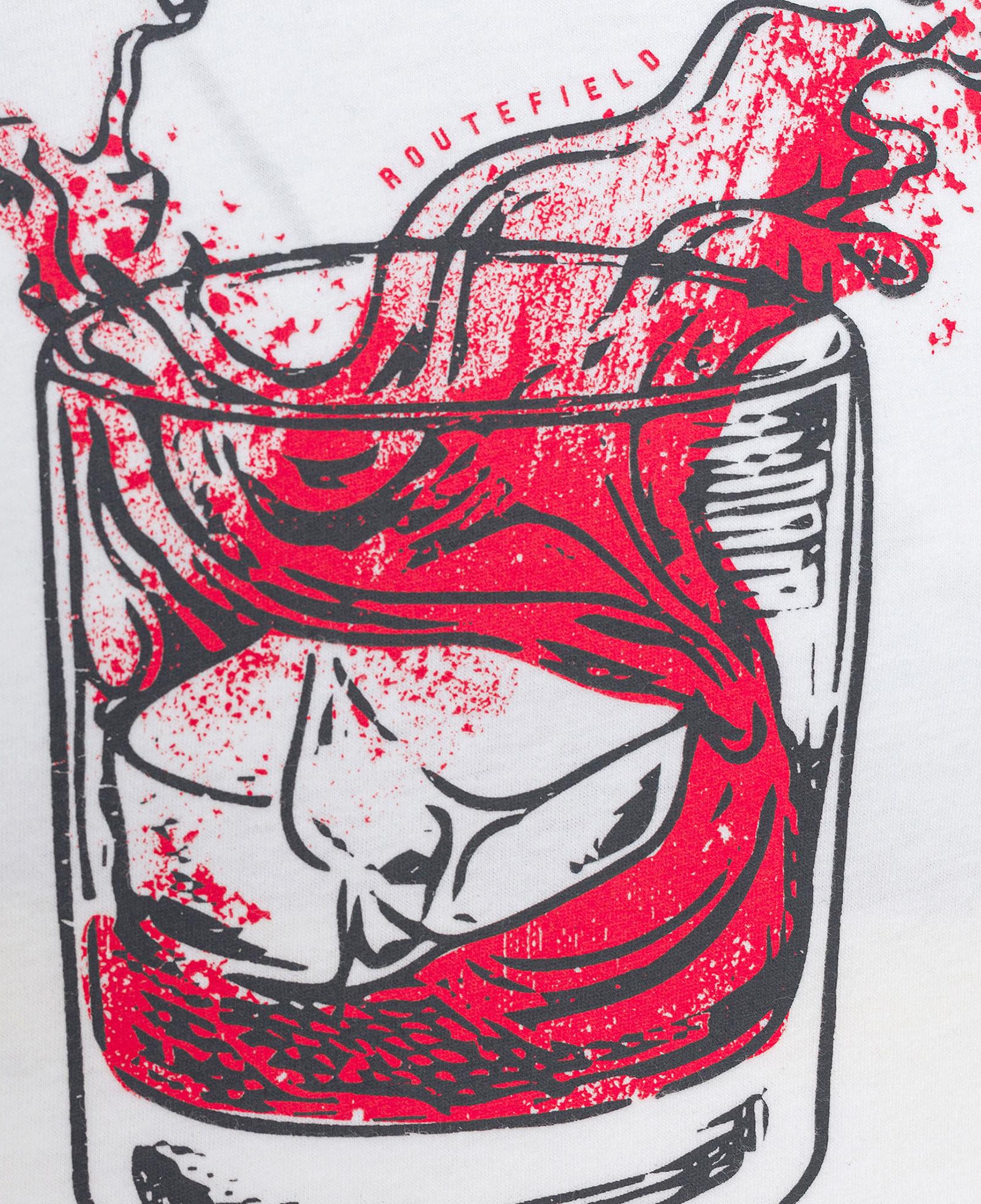 Routefield Tate Erkek Beyaz Tişört