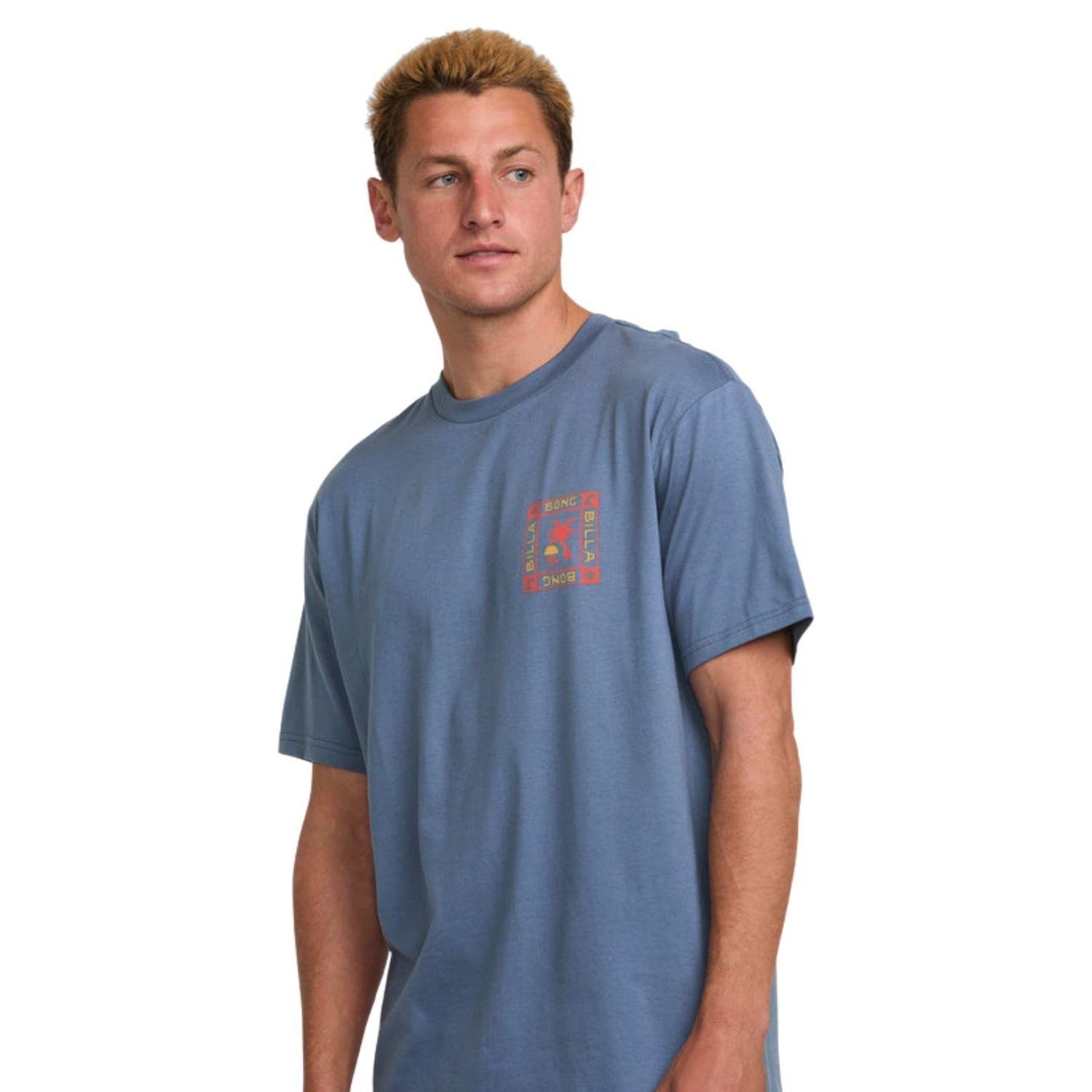 Billabong Window Premium Ss Erkek Mavi Tişört