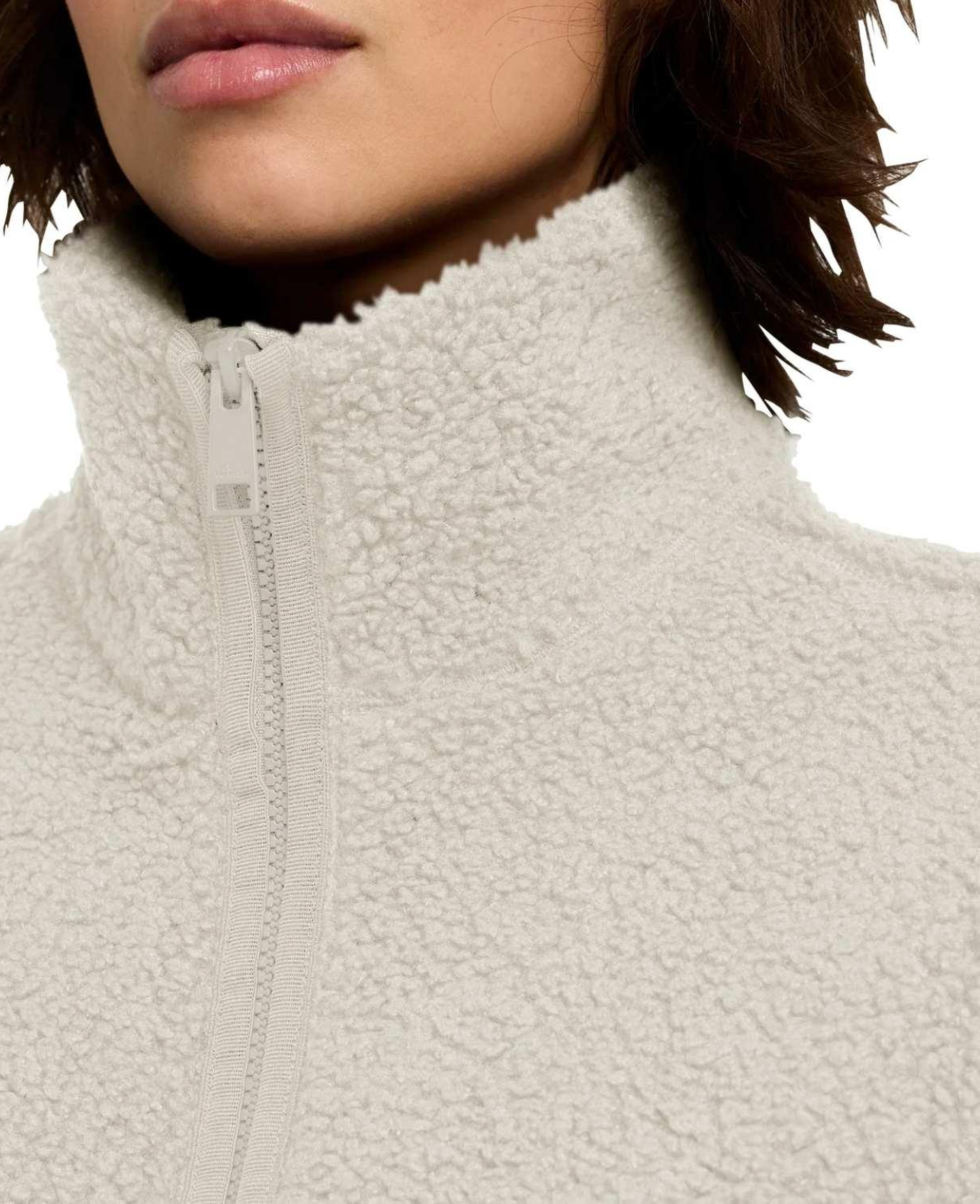 Jack Wolfskin High Curl Kadın Bej Outdoor Ceketi