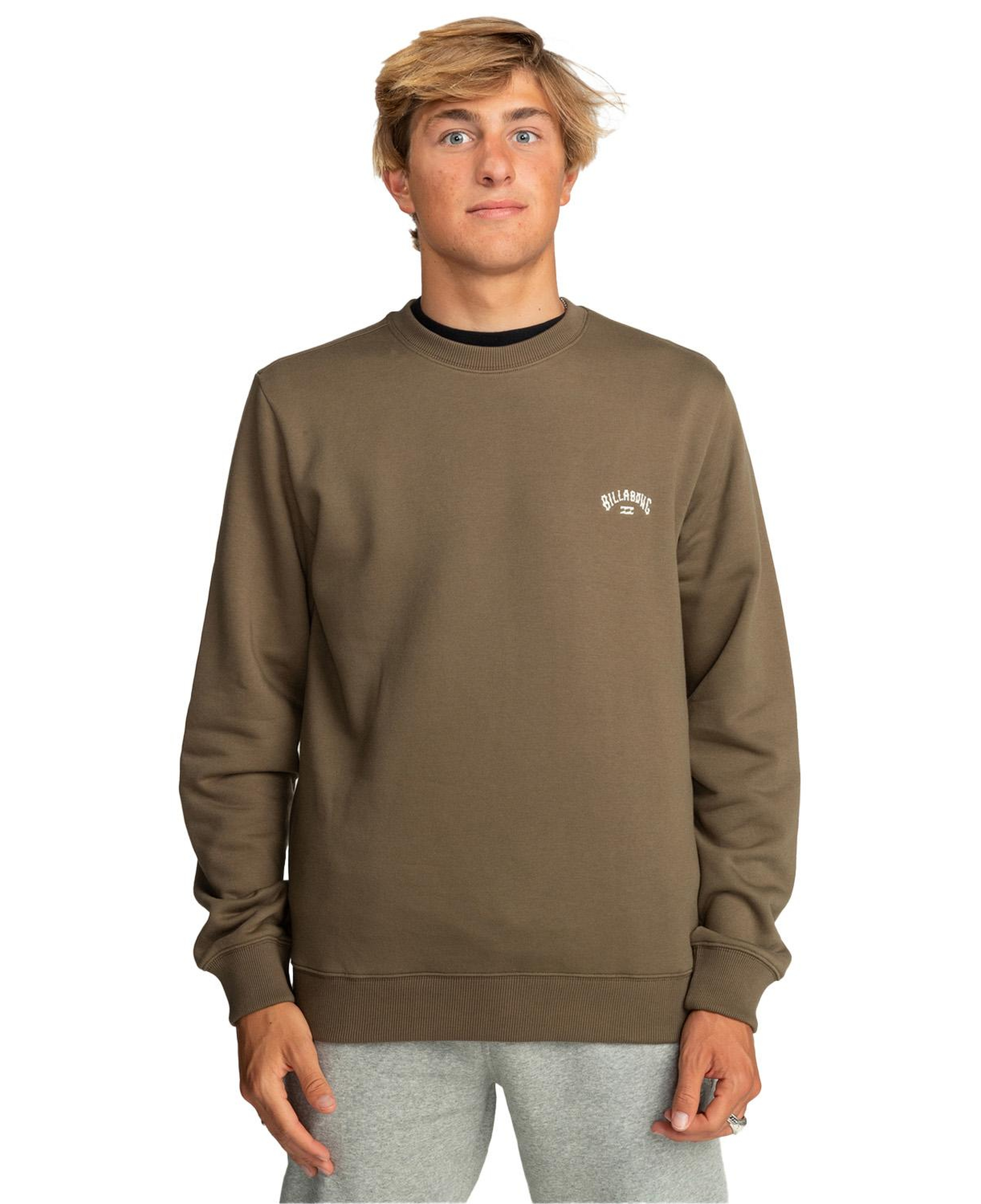 Billabong Arch Cr Erkek Kahverengi Sweatshirt