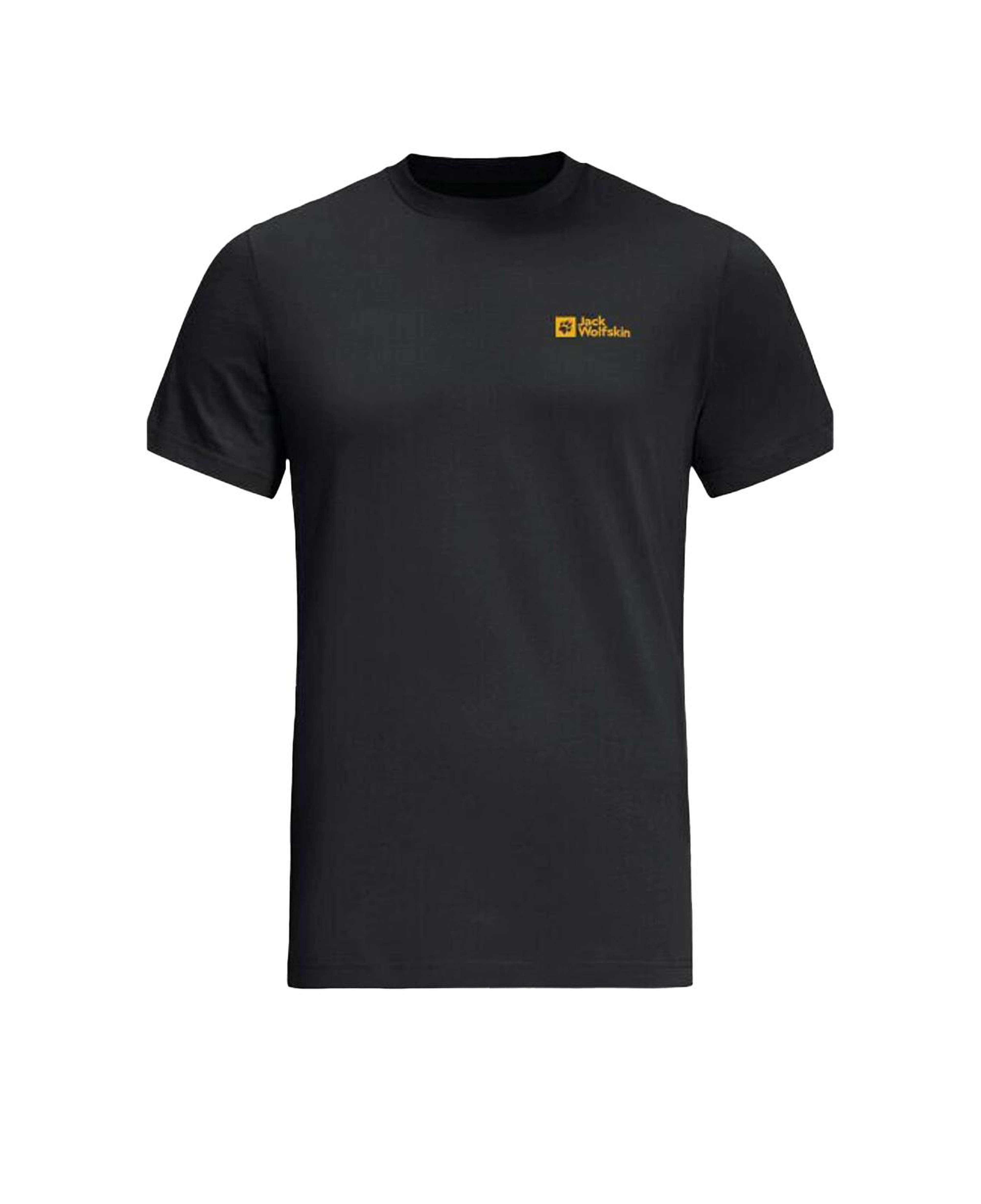 Jack Wolfskin Essential T Erkek Siyah Tişört