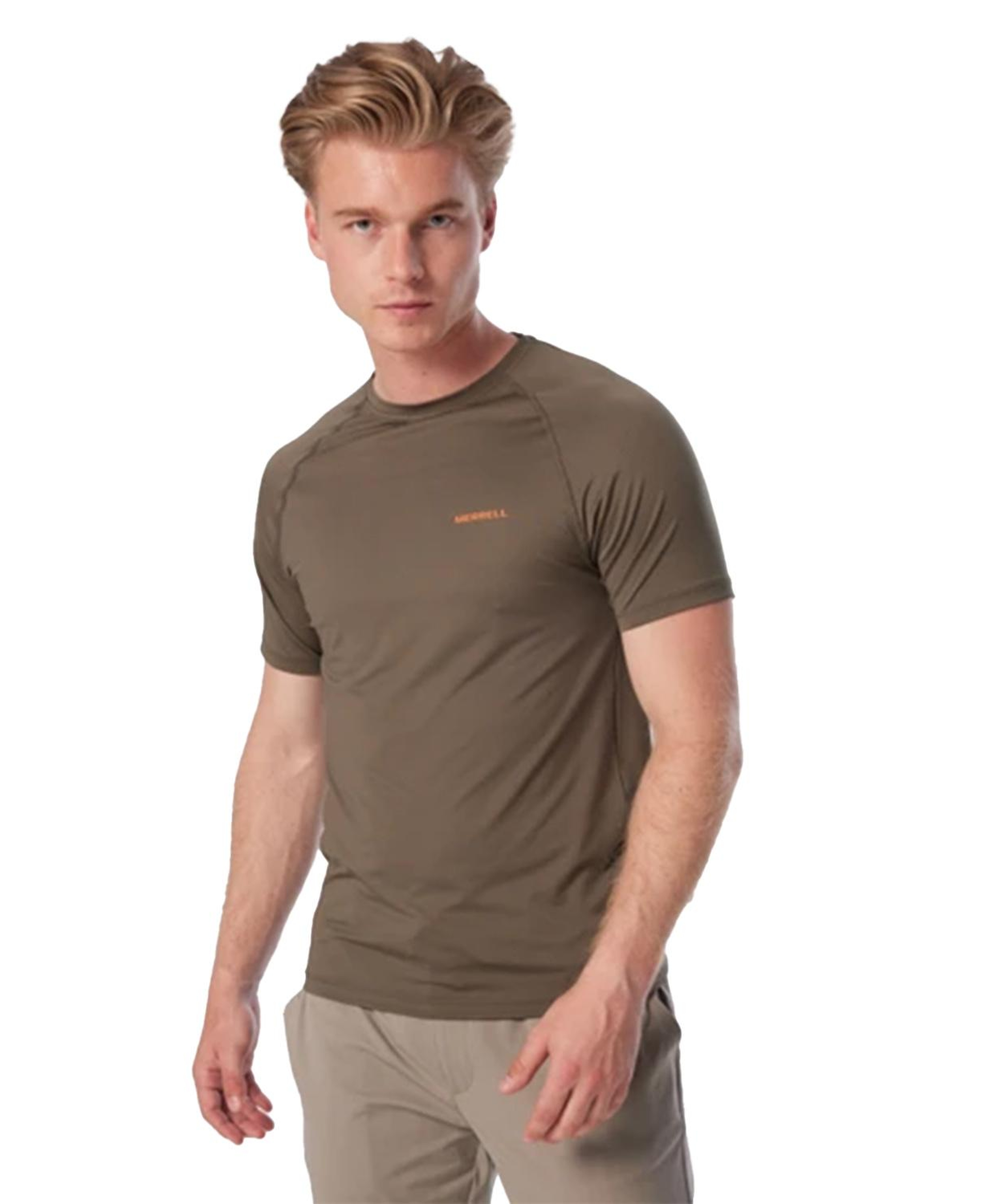 Merrell Tend Erkek Yeşil Koşu Tişört