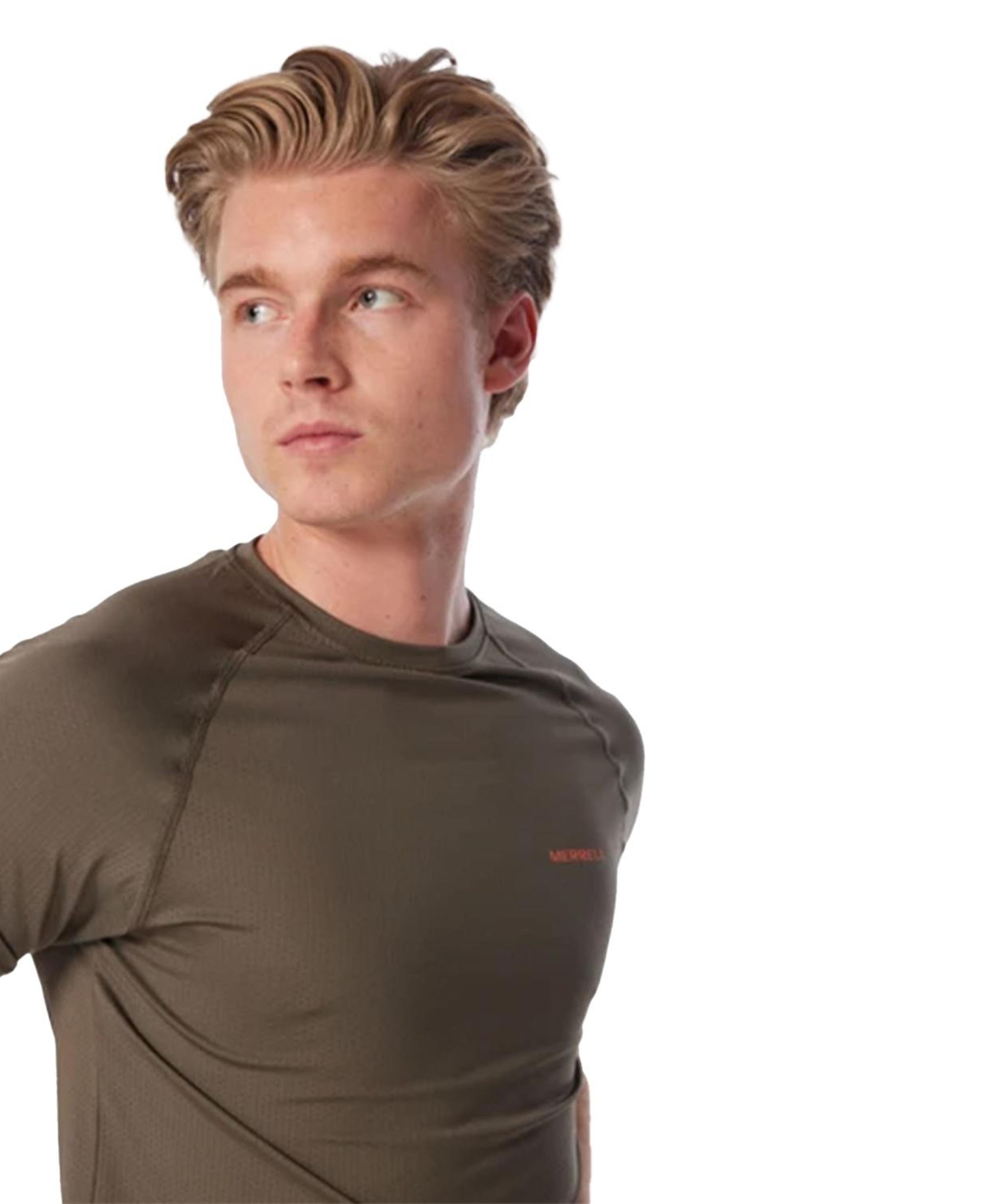 Merrell Tend Erkek Yeşil Koşu Tişört