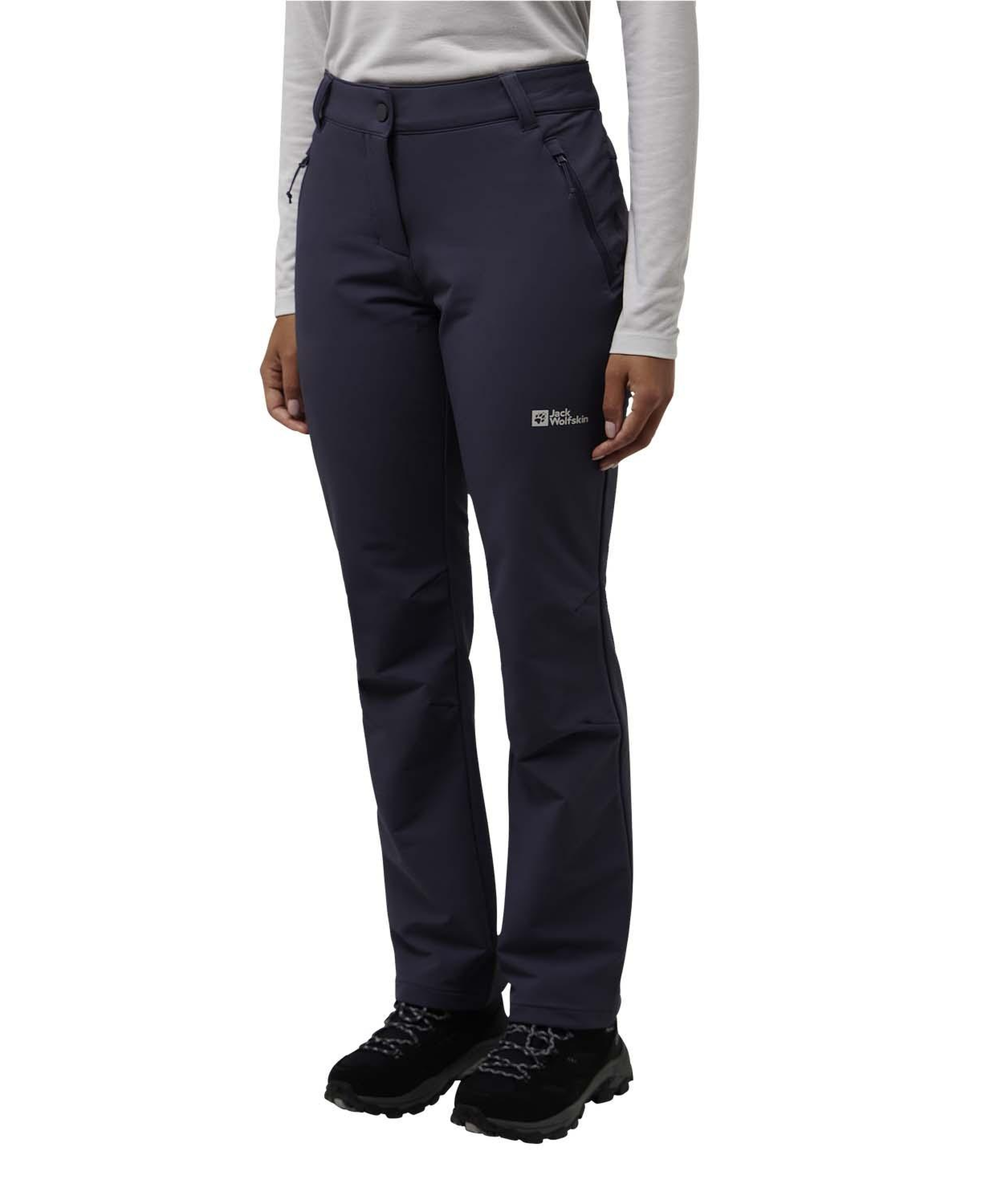 Jack Wolfskin Activate Thermic Kadın Mavi Outdoor Pantolonu