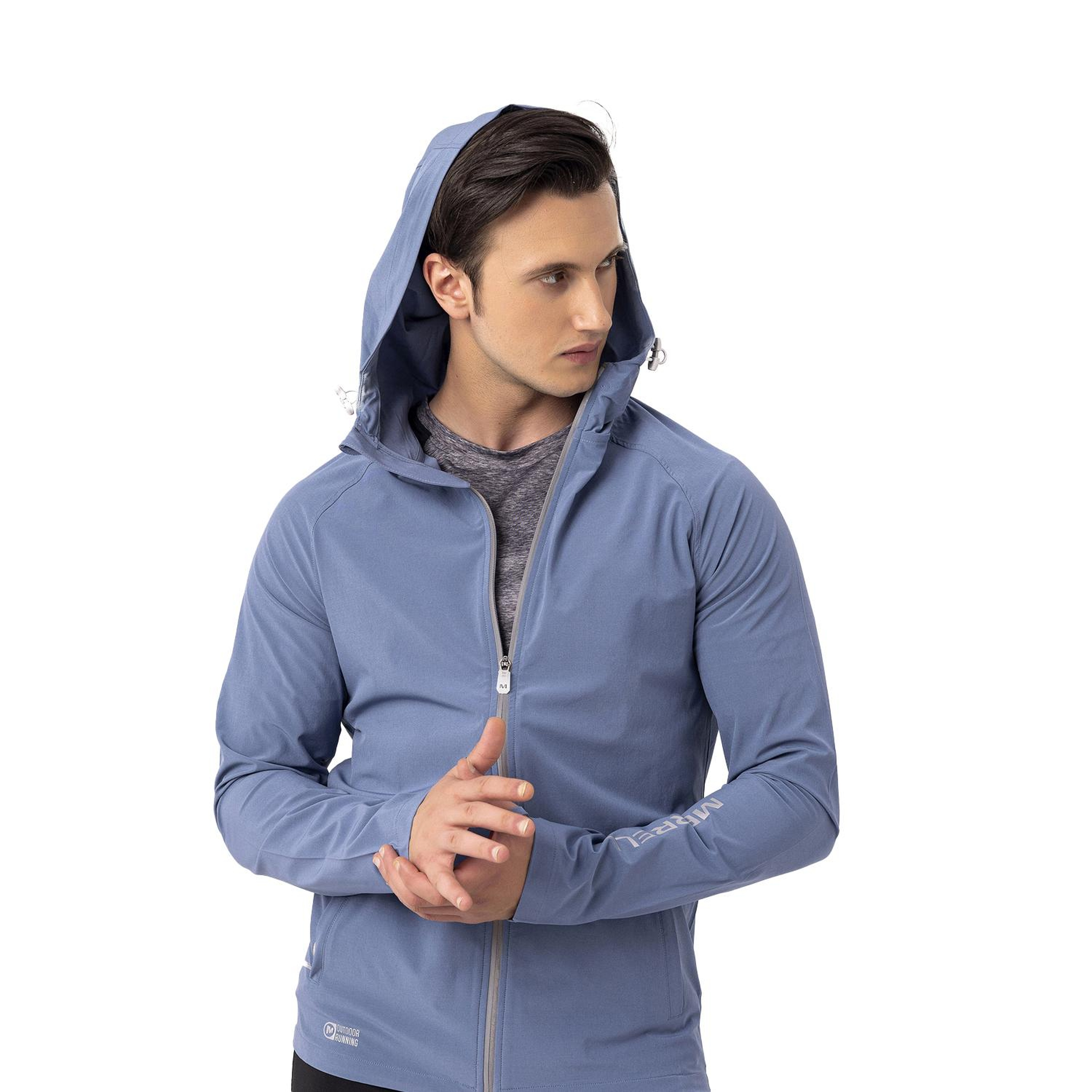 Merrell Just Erkek Mavi Koşu Ceketi