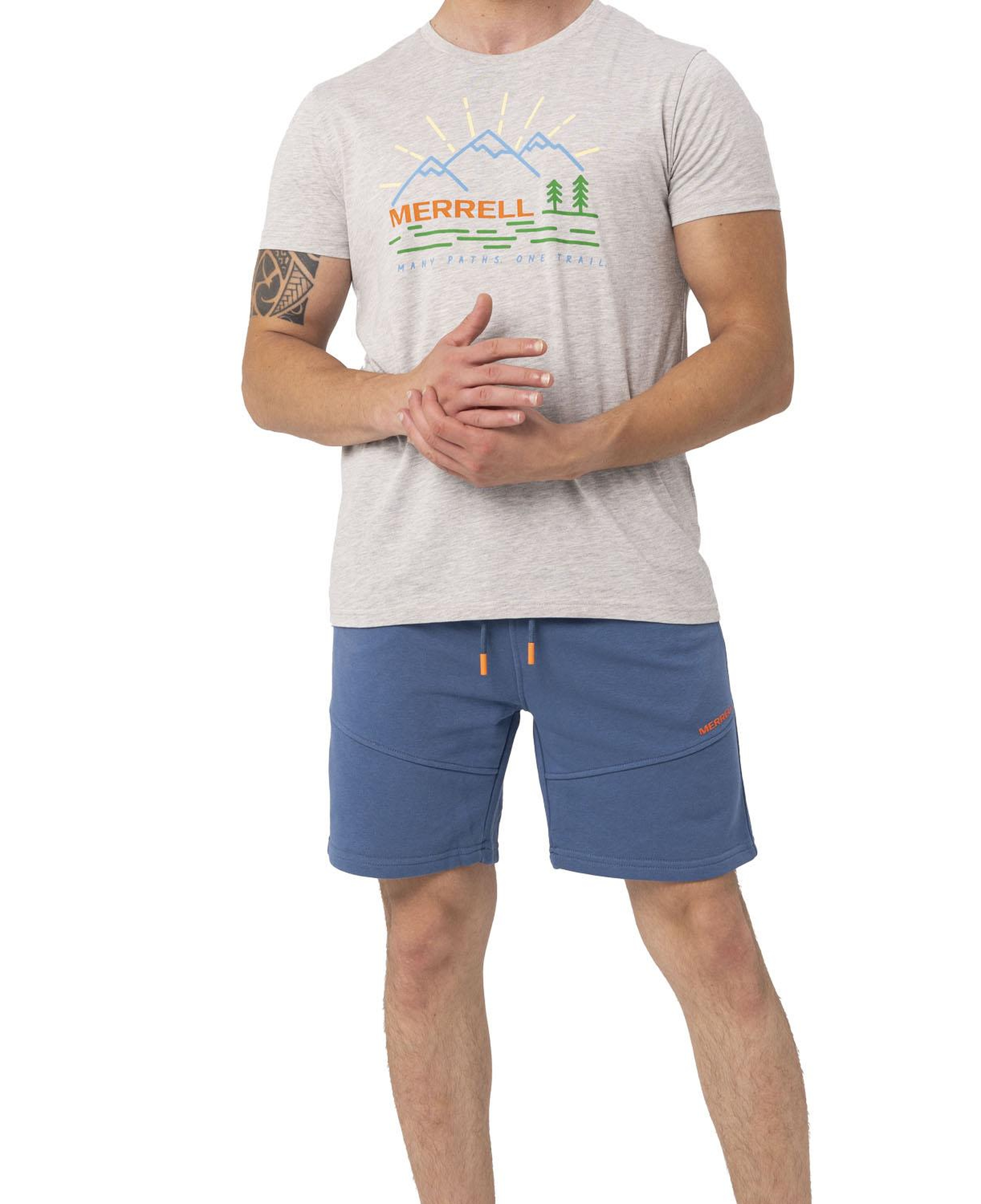 Merrell Tobi Erkek Gri Tişört