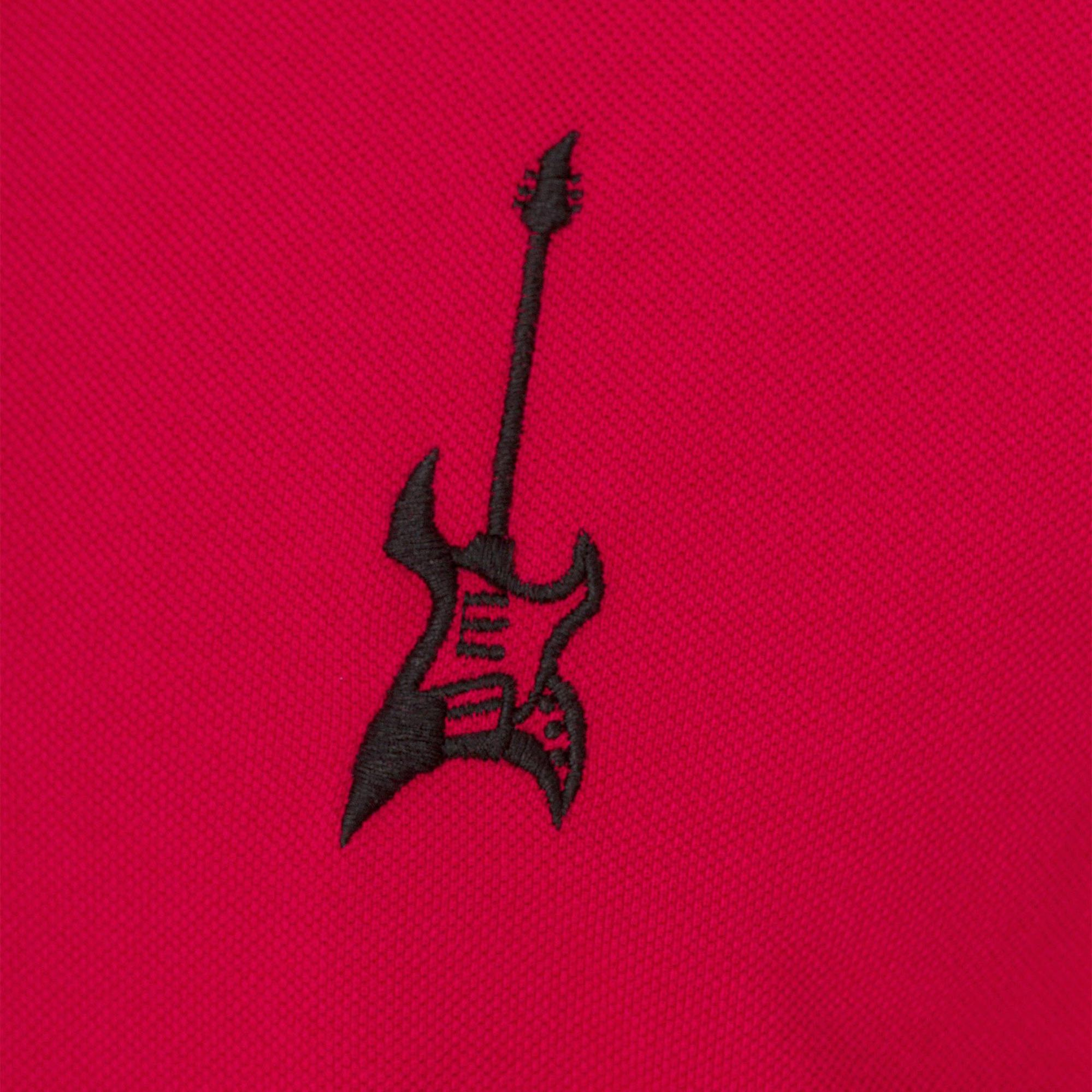 Routefield Punk Erkek Kırmızı Polo Tişört