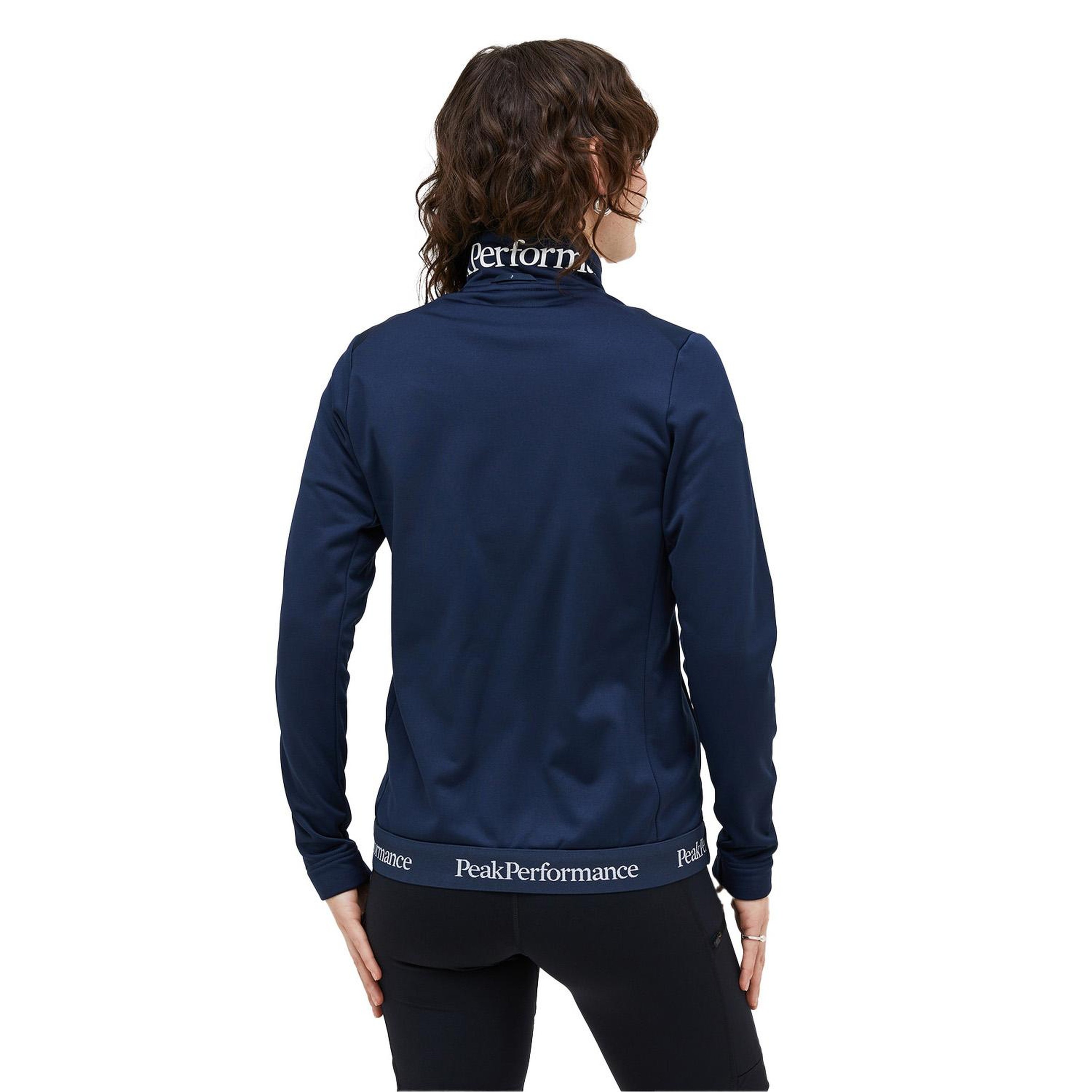 PEAK PERFORMANCE KADIN FLEECE POLAR Rider Tech Lacivert Fermuarlı