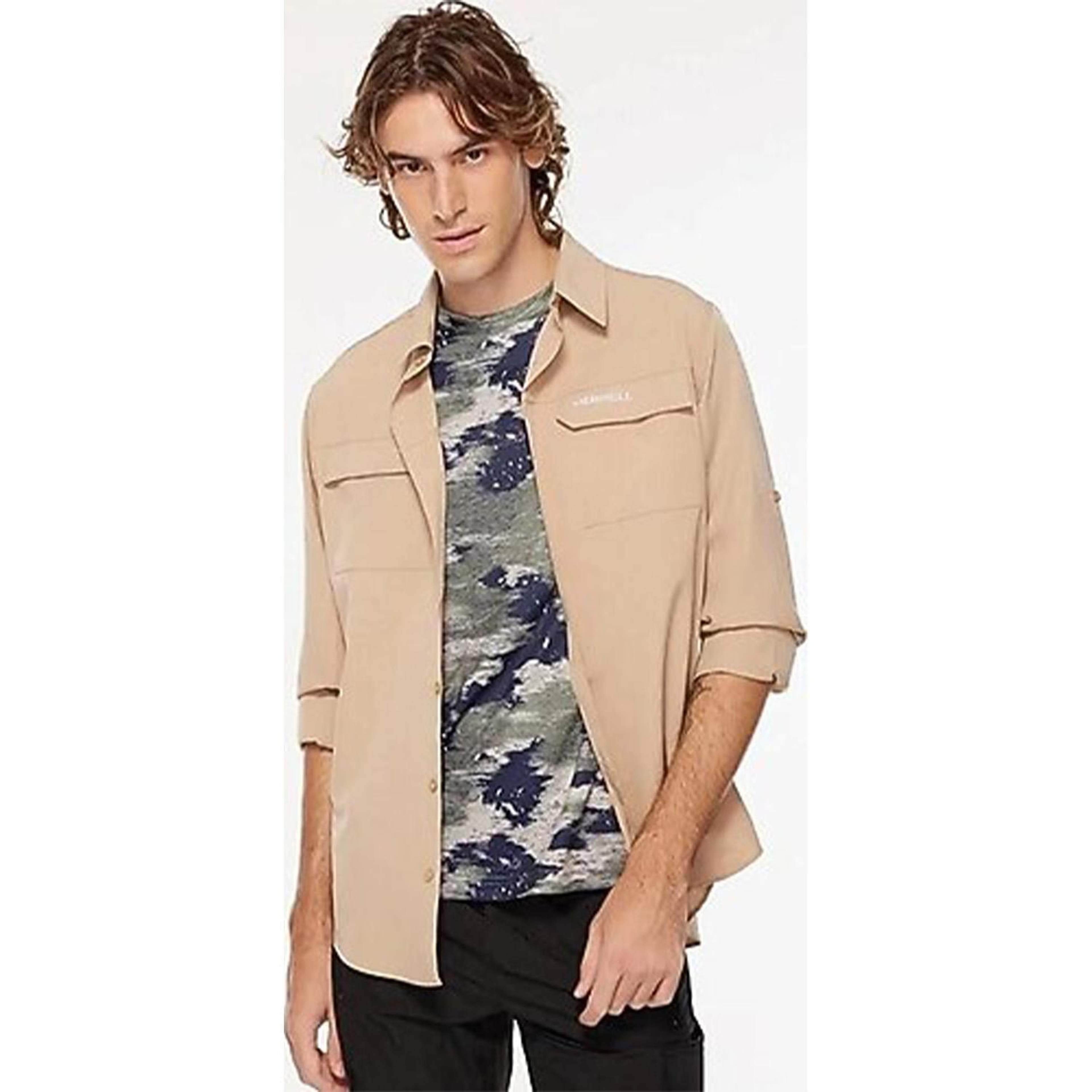 Merrell Gusto Erkek Bej Gömlek